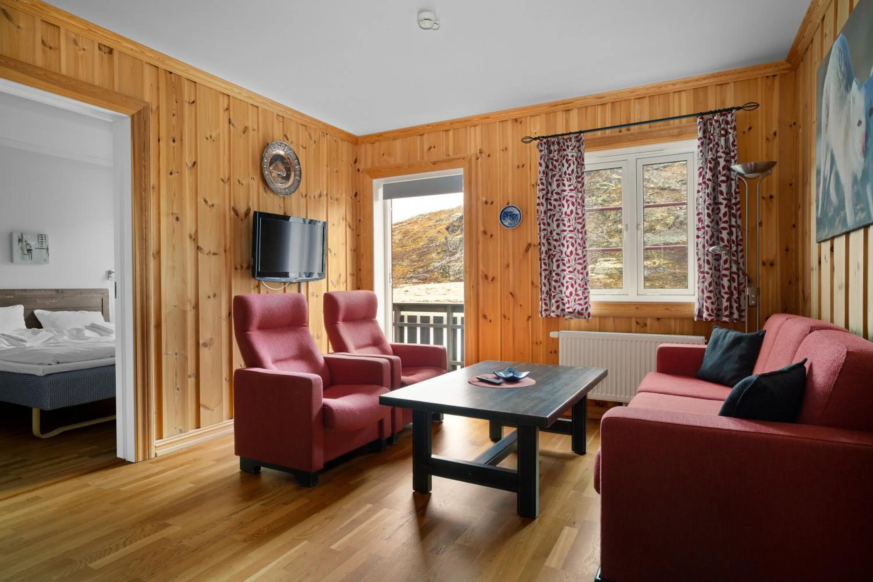 TV and multimedia, Bed in Smuksjøseter Fjellstue