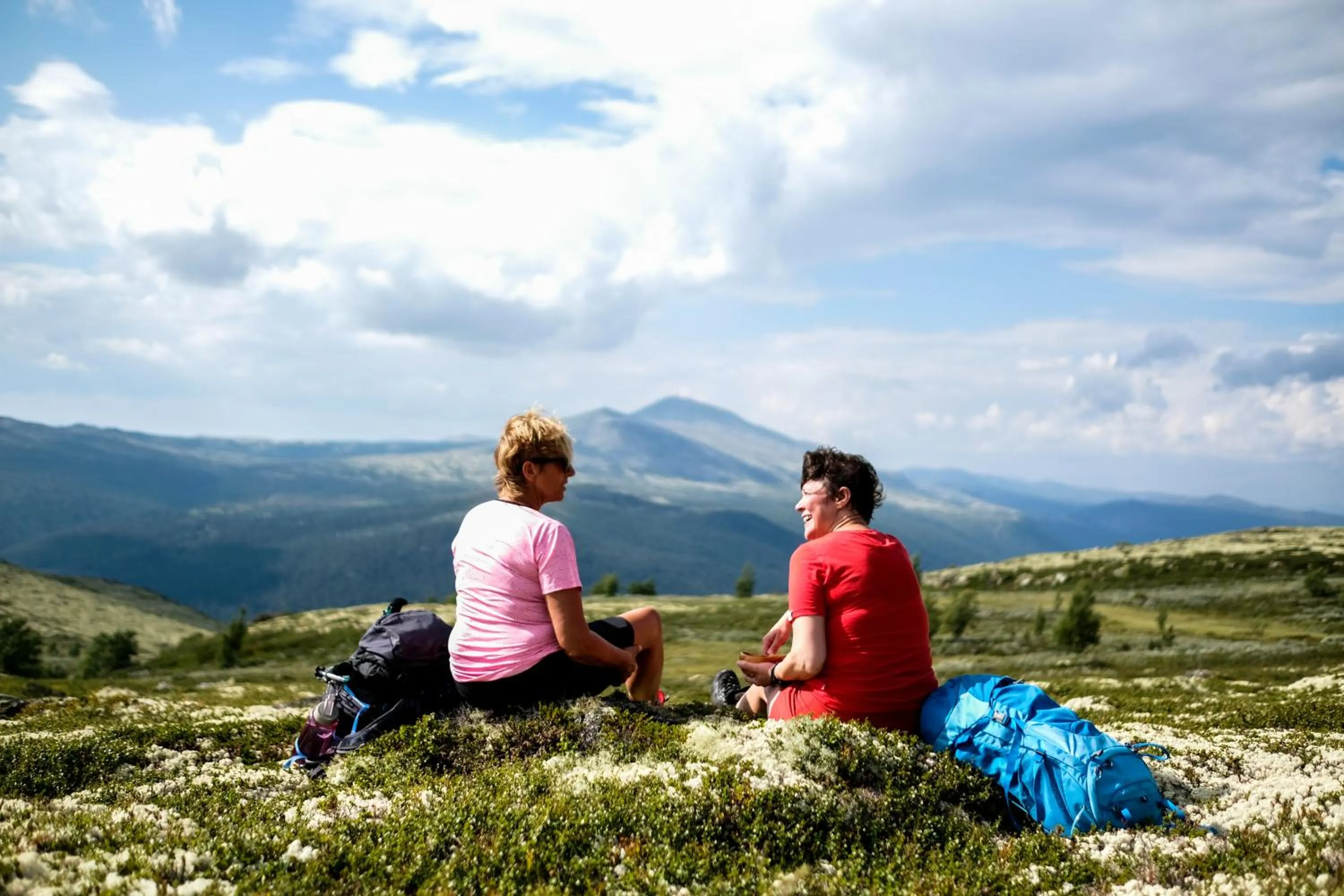 Hiking in Smuksjøseter Fjellstue