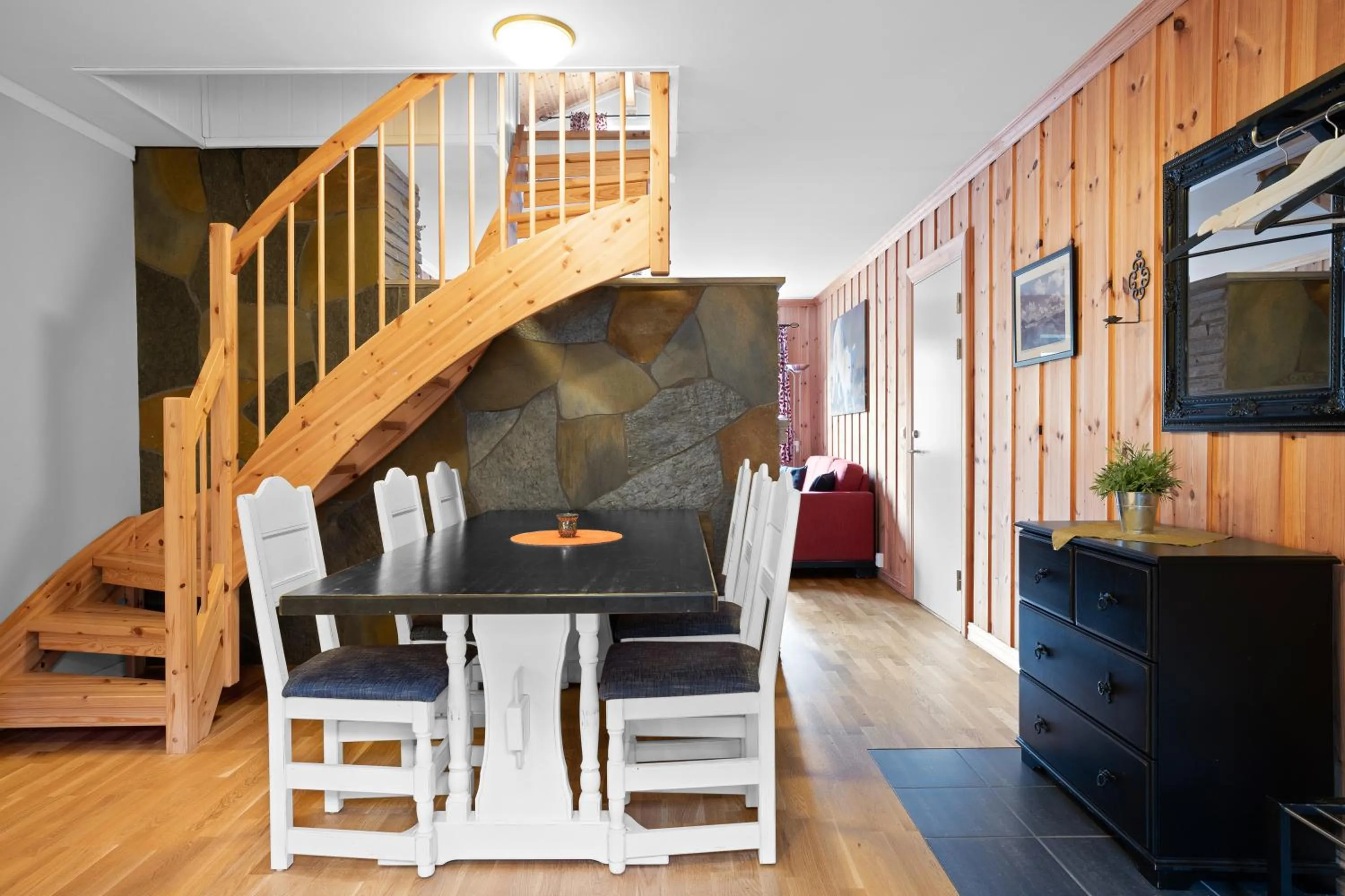 Seating area in Smuksjøseter Fjellstue