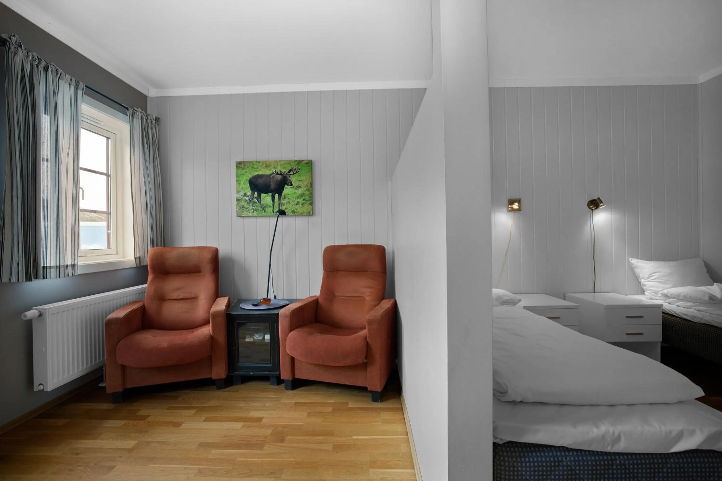 Bed in Smuksjøseter Fjellstue