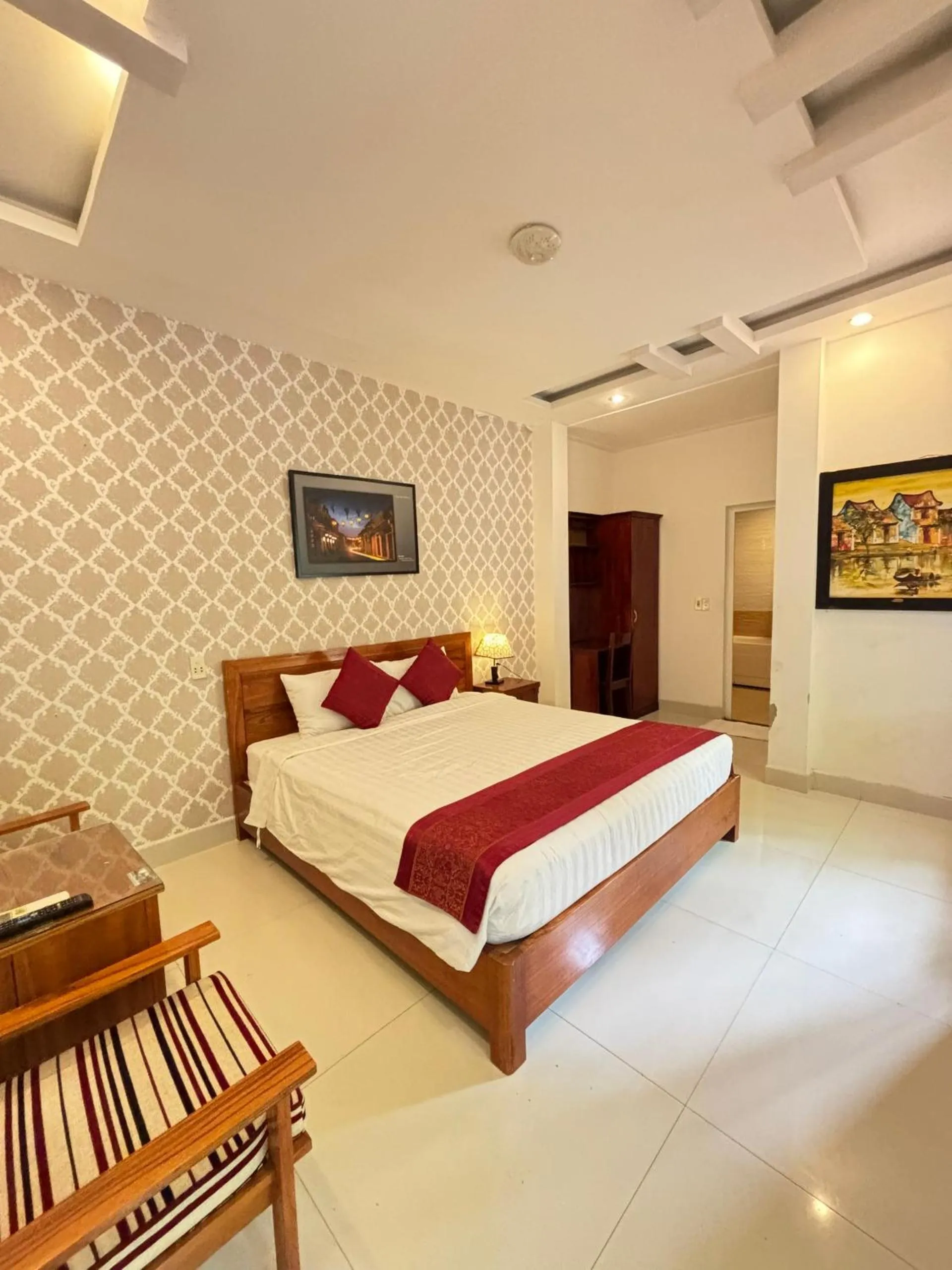 Bed in Red House Homestay - Villa