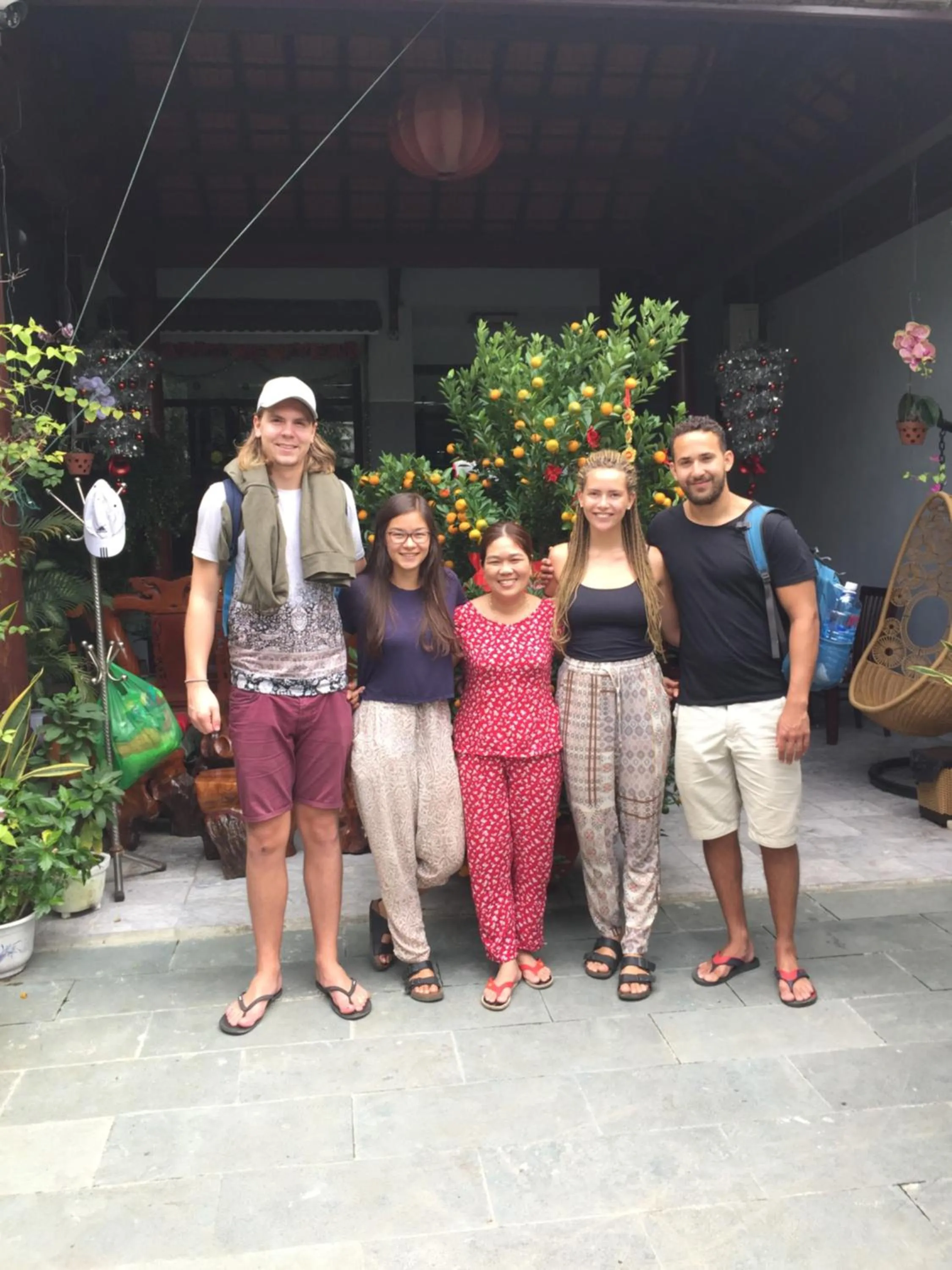 Staff in Tue Tam Garden Villa