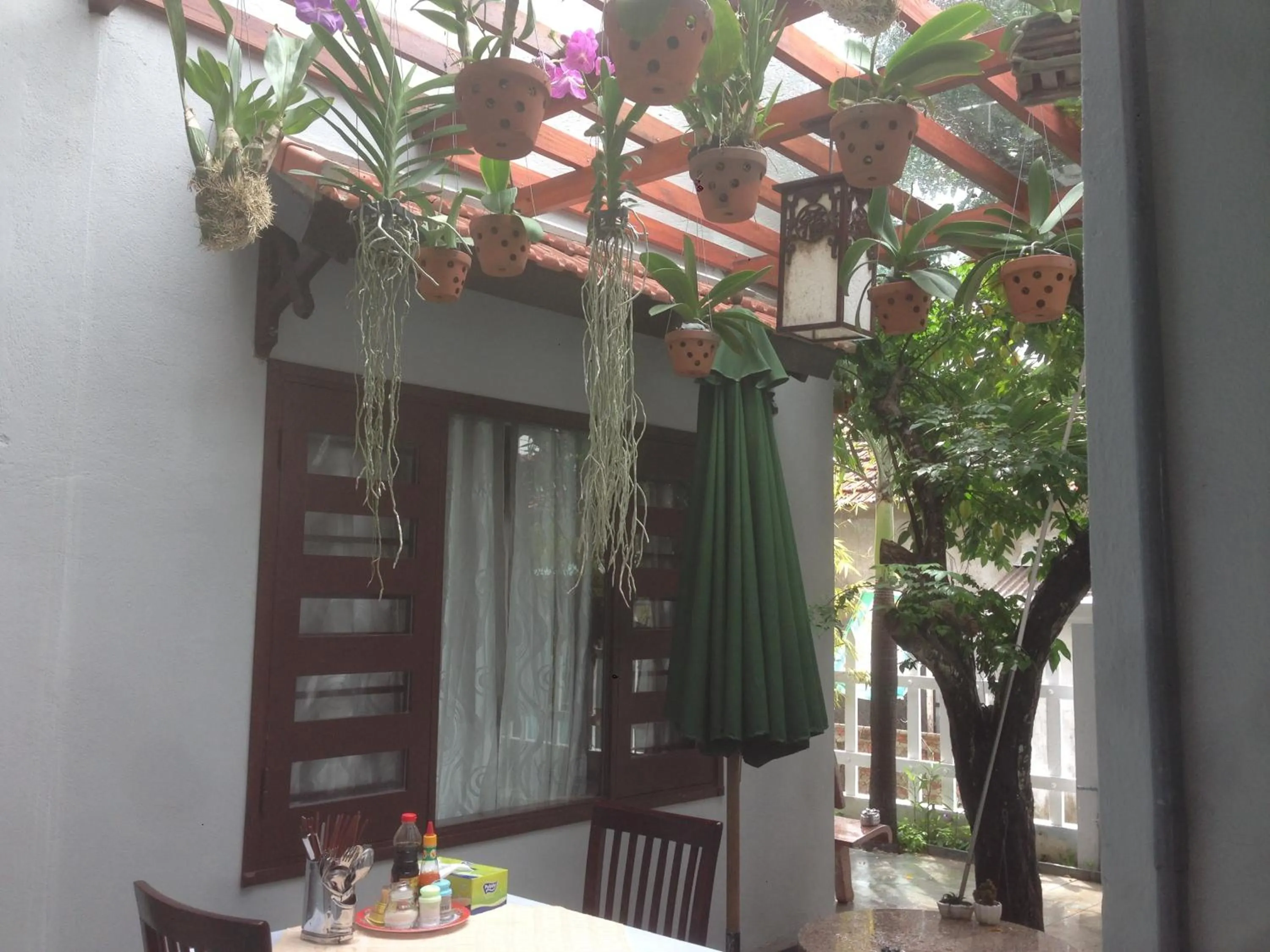 Decorative detail in Tue Tam Garden Villa