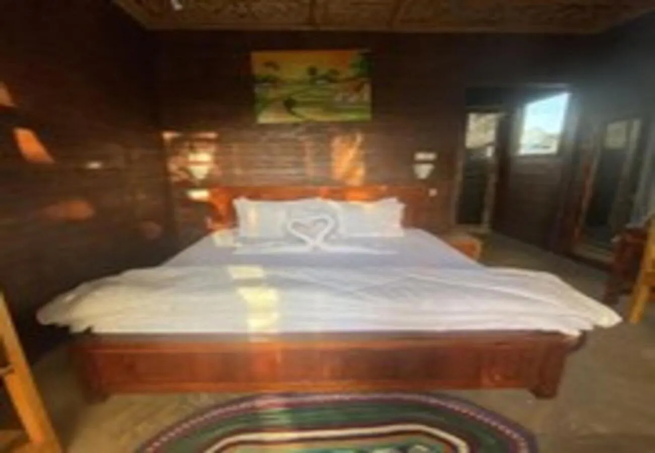 Bed in Palm Cultural Village