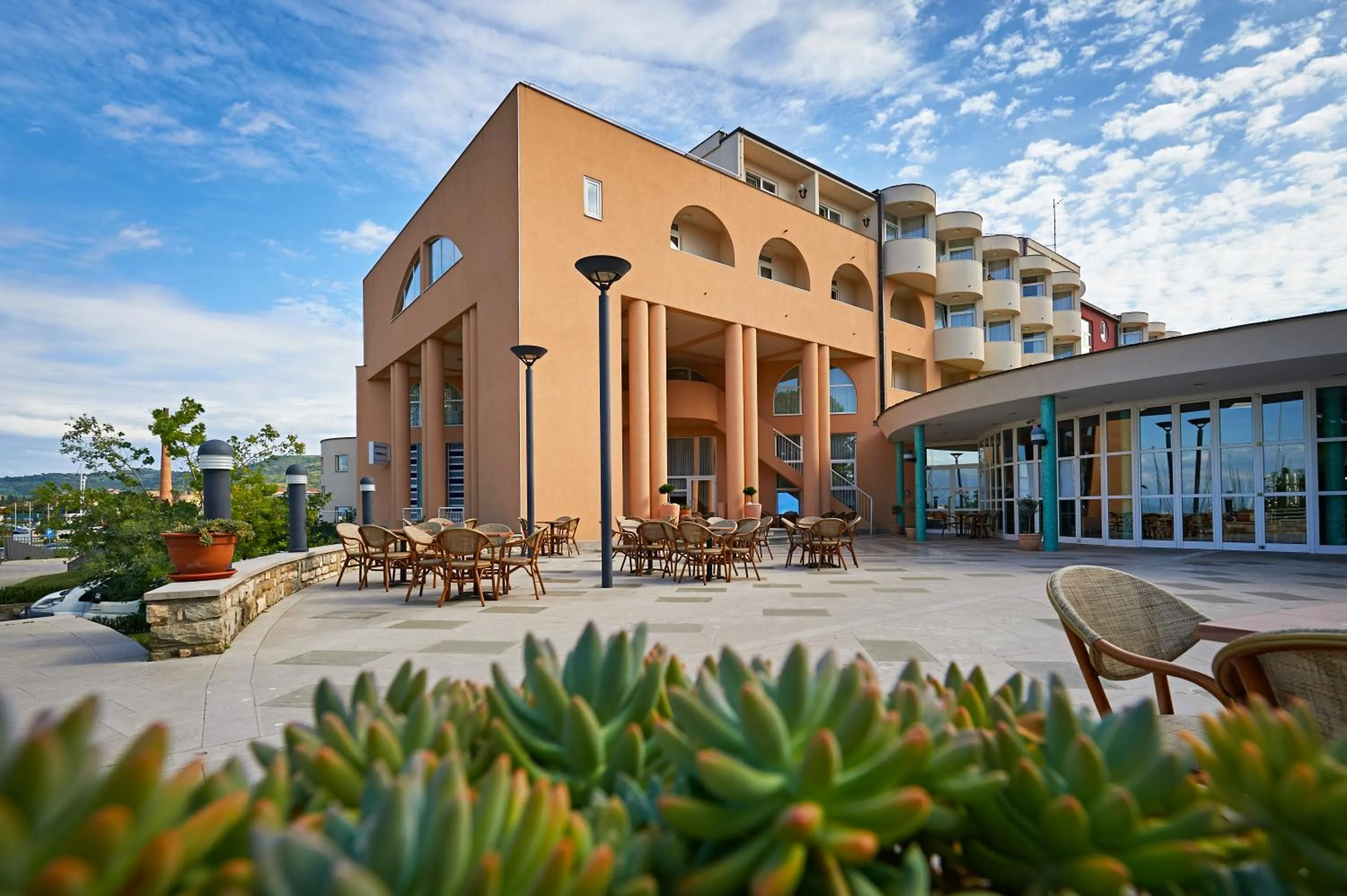 Property building in Hotel Delfin