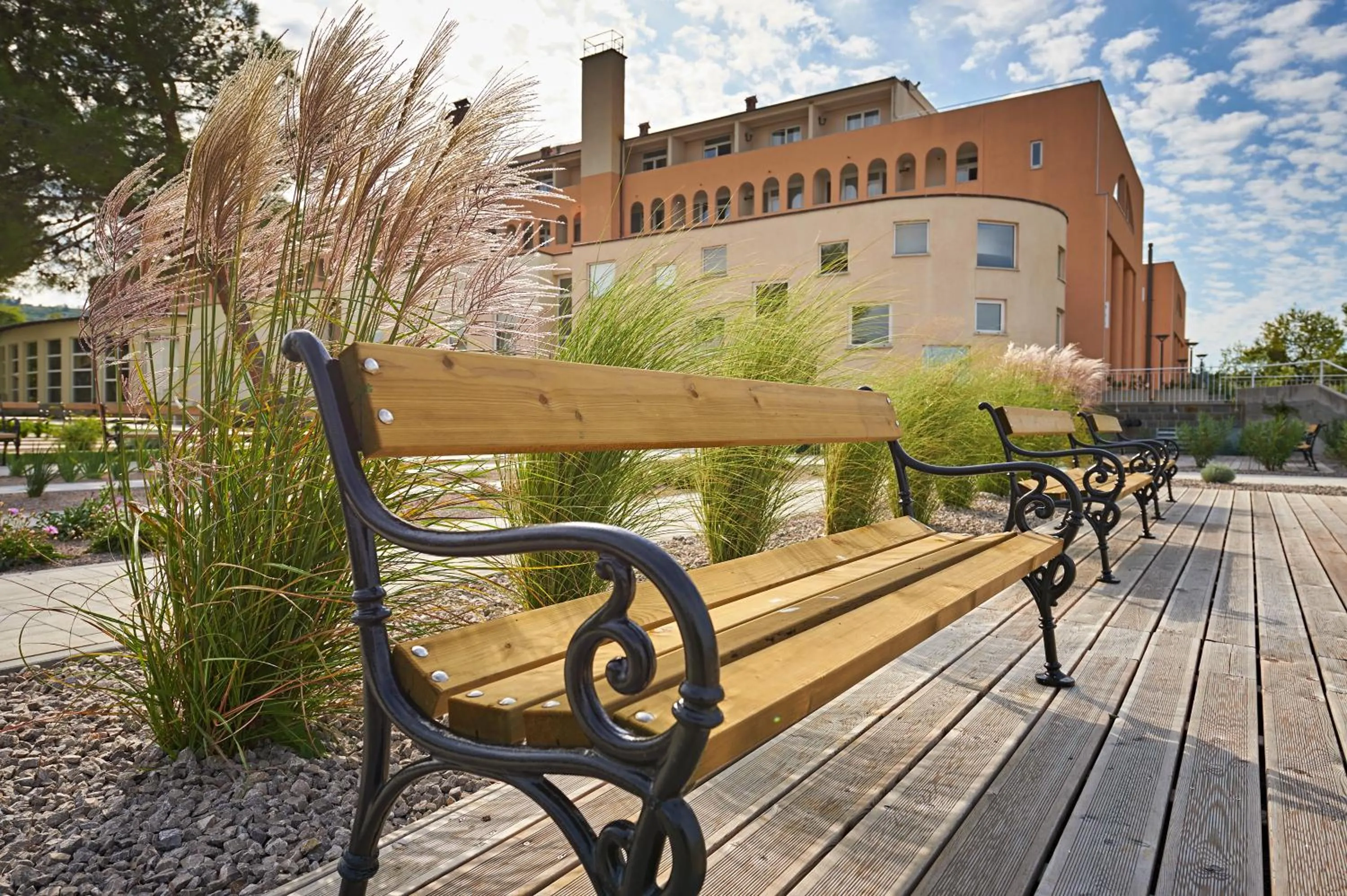 Patio in Hotel Delfin