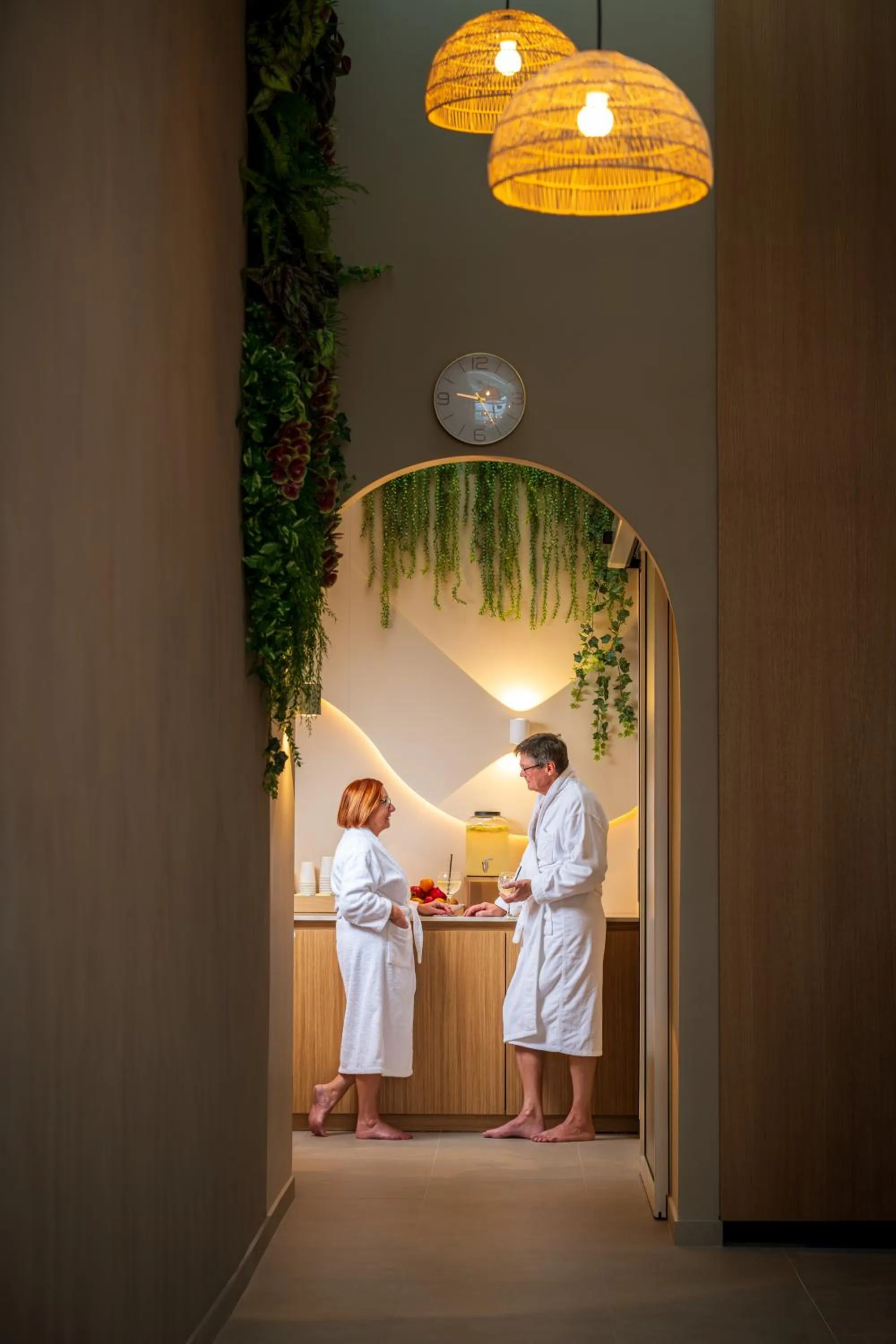 Sauna in Hotel Delfin