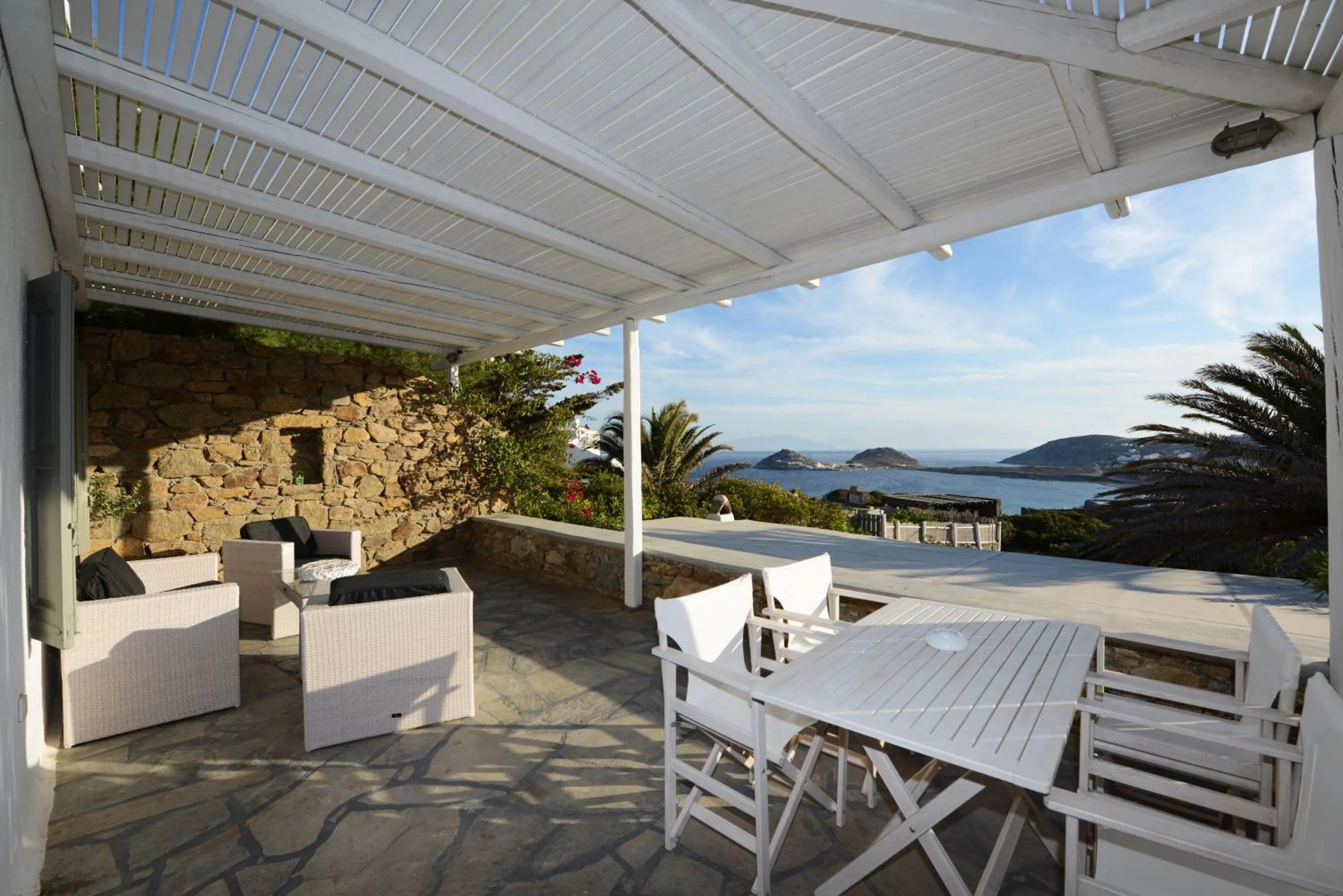 Balcony/Terrace in Thalasses Villas
