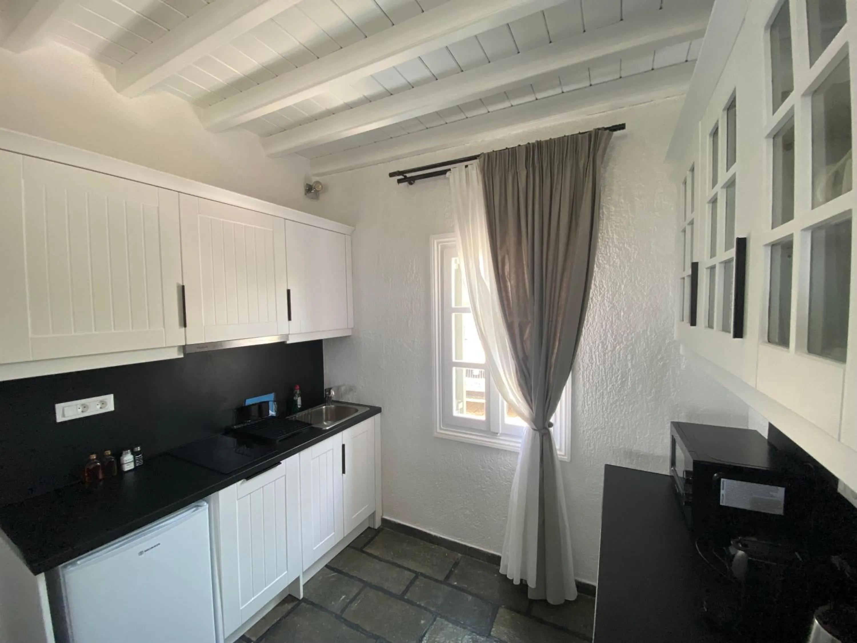 kitchen in Thalasses Villas