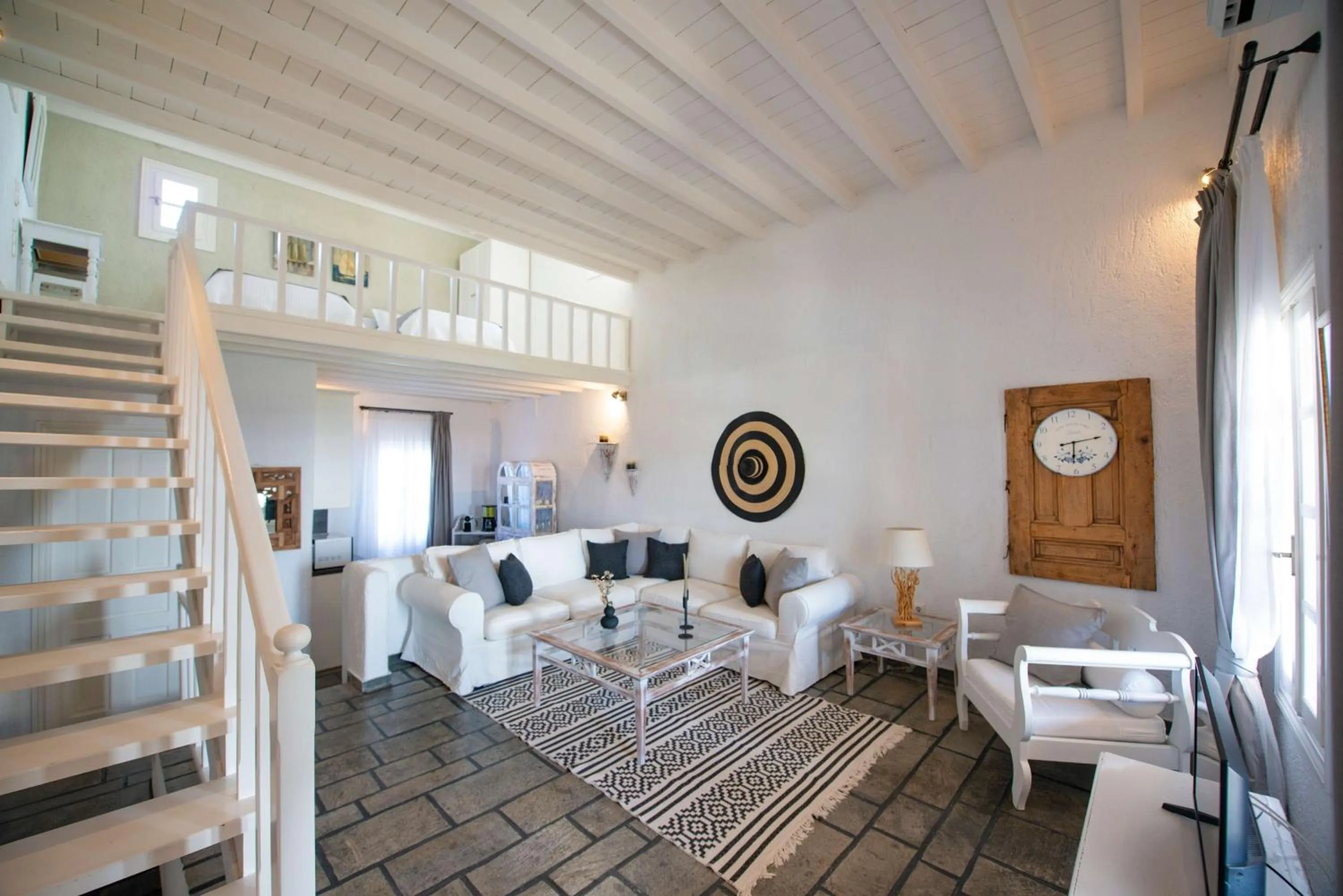 Living room in Thalasses Villas