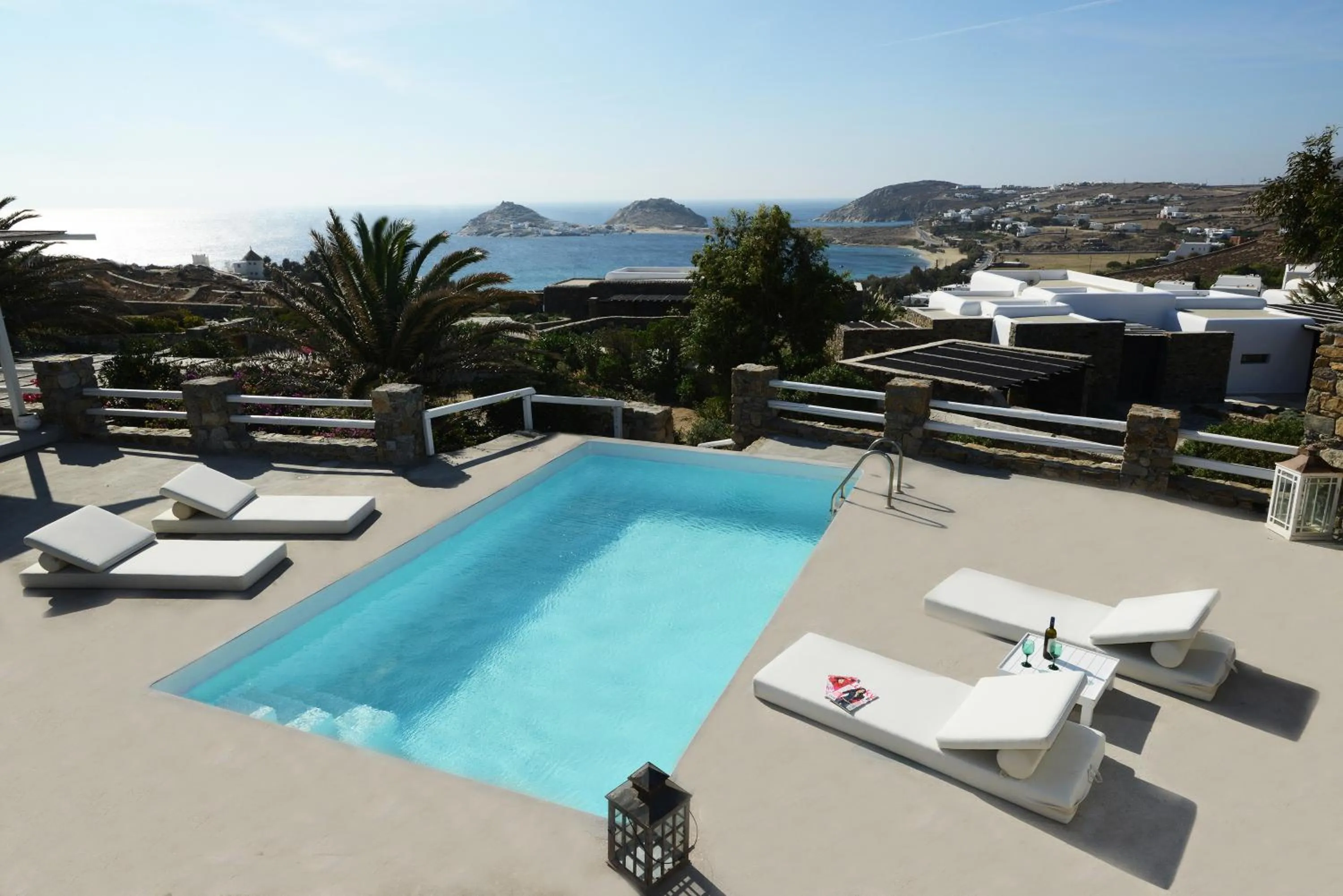 Patio in Thalasses Villas