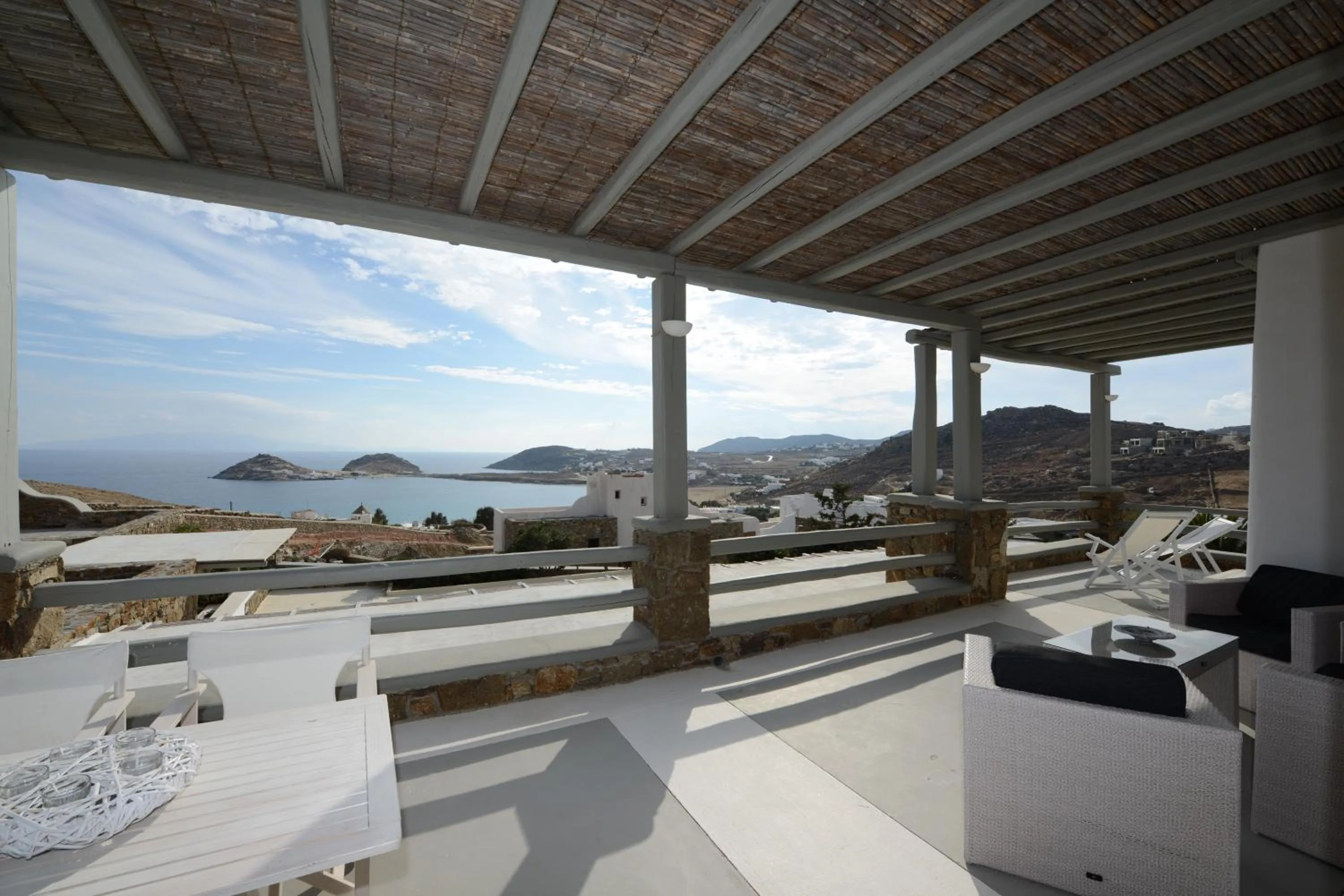 Natural landscape in Thalasses Villas