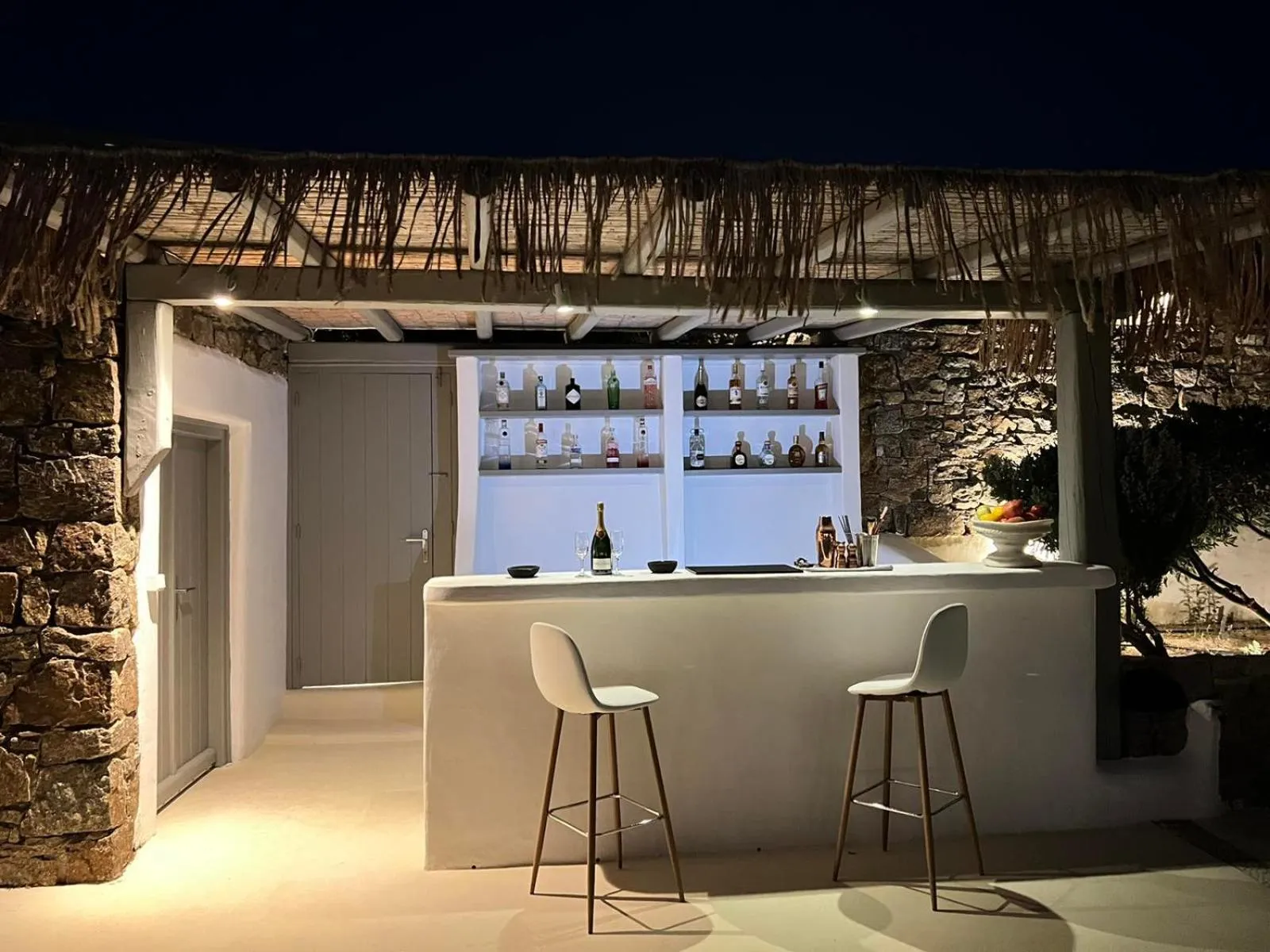 Lounge or bar in Thalasses Villas