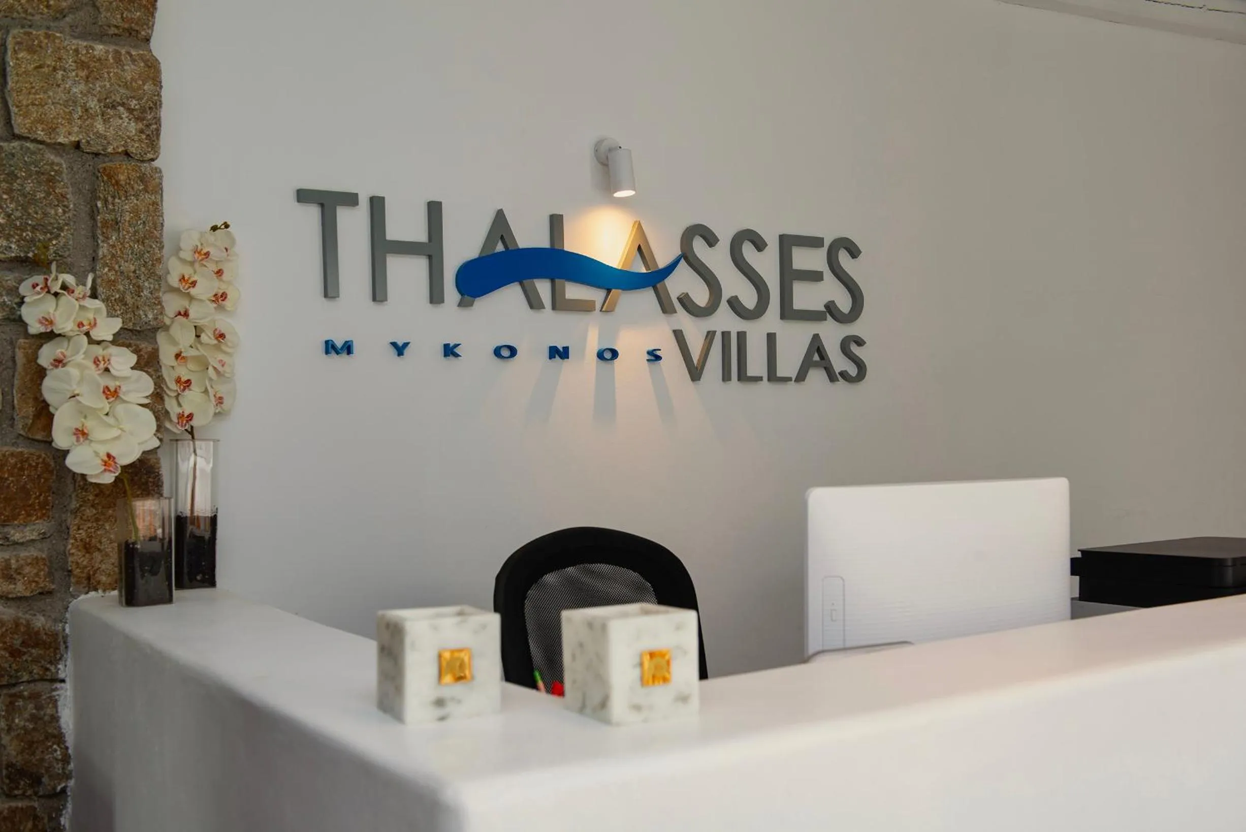 Lobby or reception in Thalasses Villas