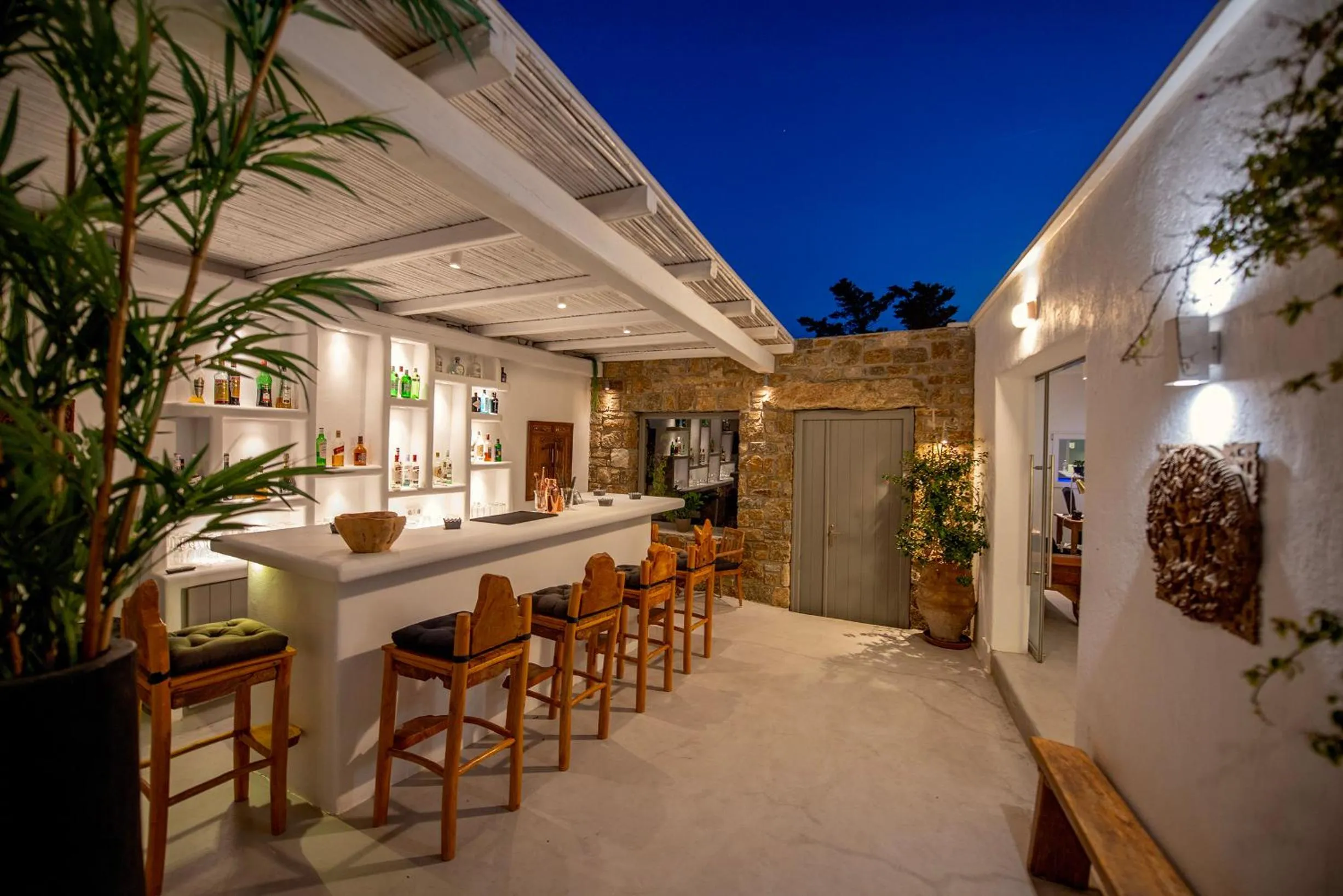 Lounge or bar in Thalasses Villas