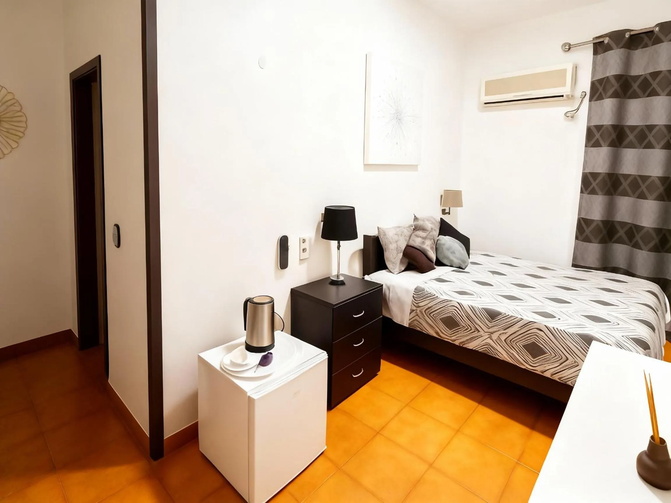 Bed in ALOJAMENTO ELVAS LUSO ESPANHOLA