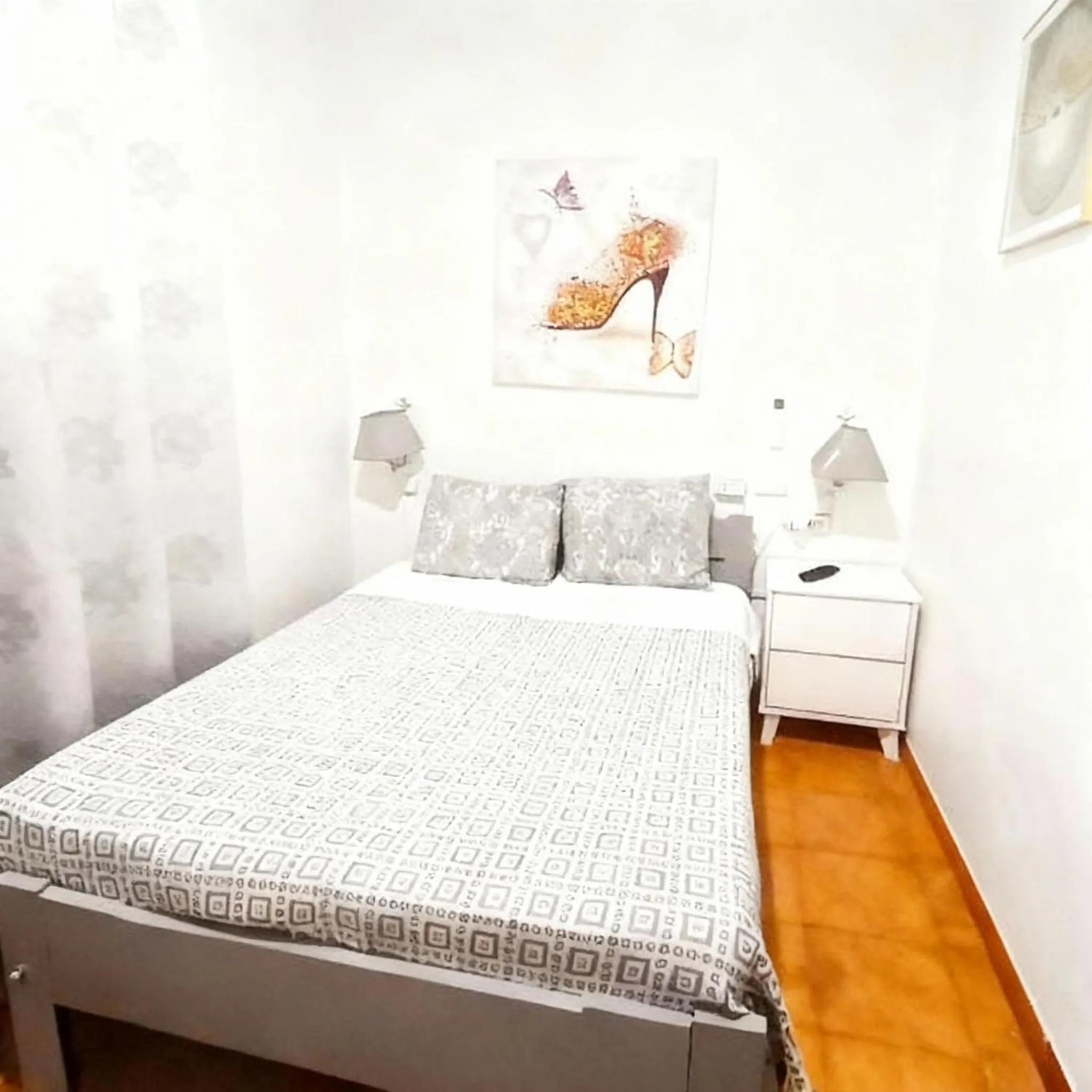 Bed in ALOJAMENTO ELVAS LUSO ESPANHOLA