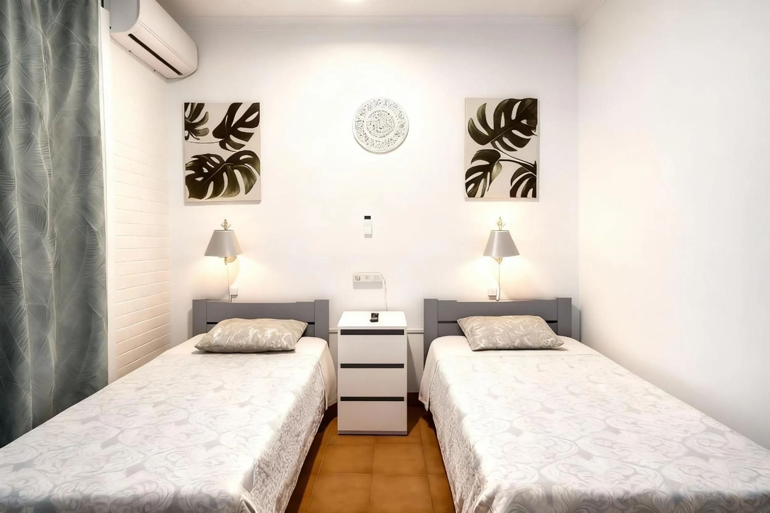 Bed in ALOJAMENTO ELVAS LUSO ESPANHOLA