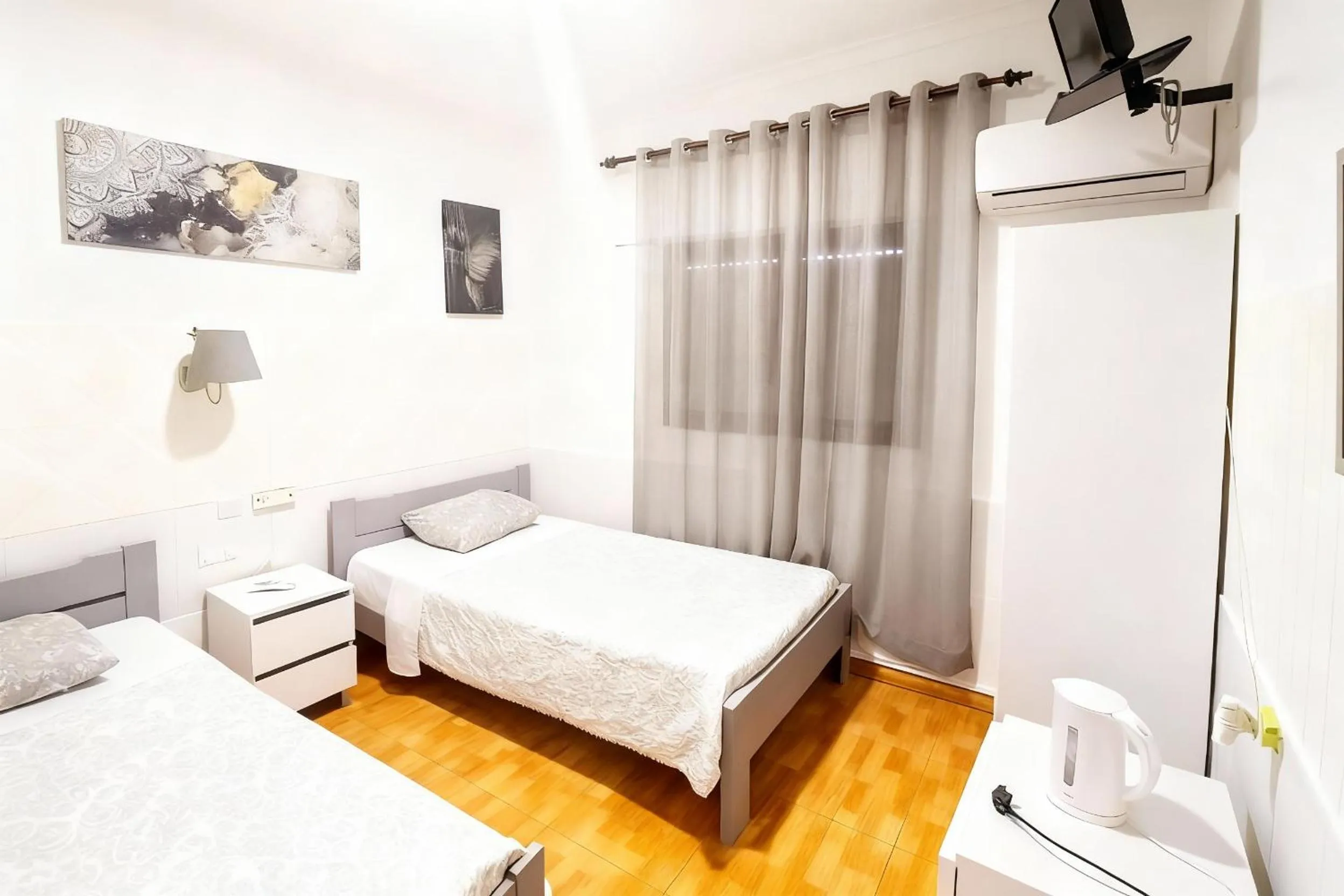 Bed in ALOJAMENTO ELVAS LUSO ESPANHOLA