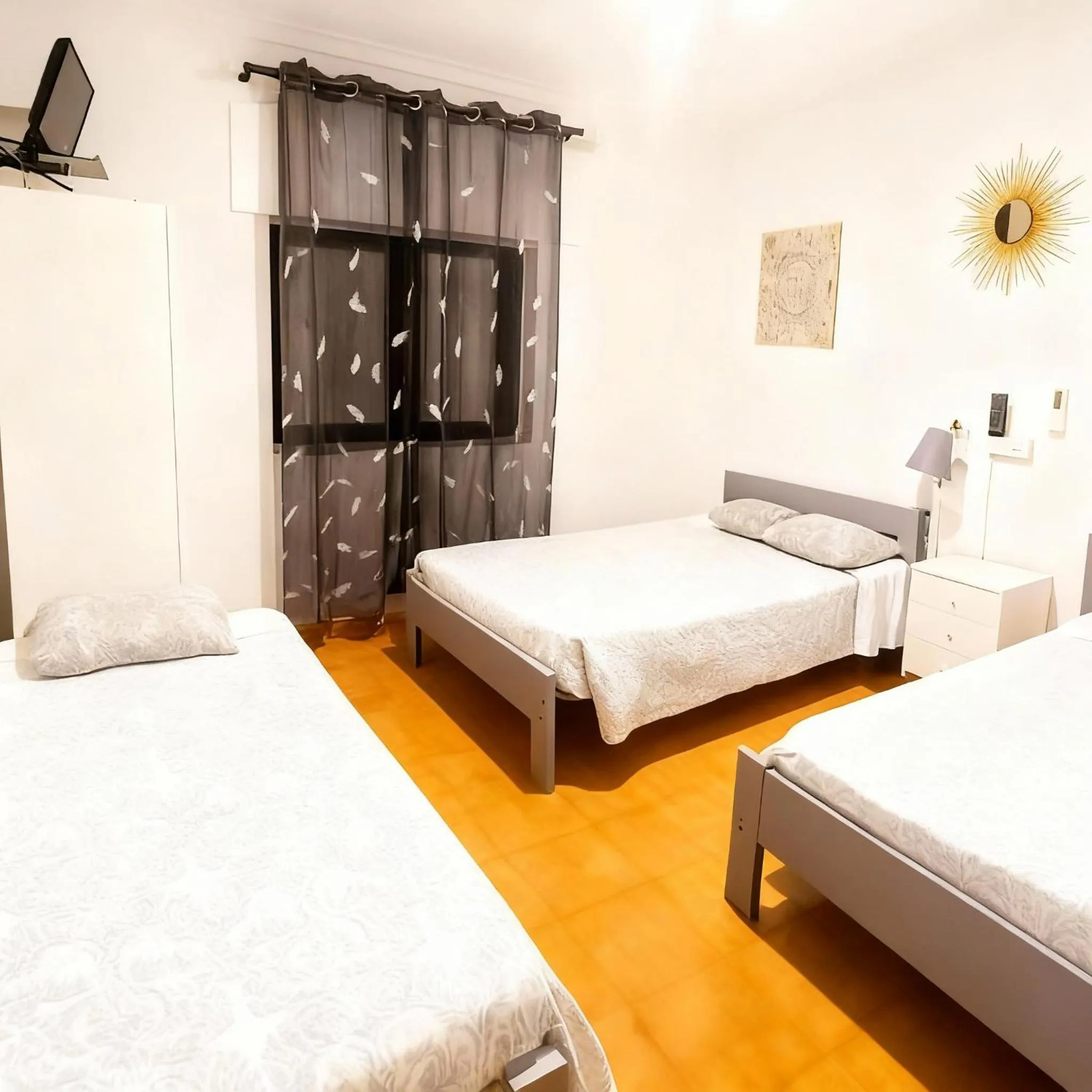 Bed in ALOJAMENTO ELVAS LUSO ESPANHOLA