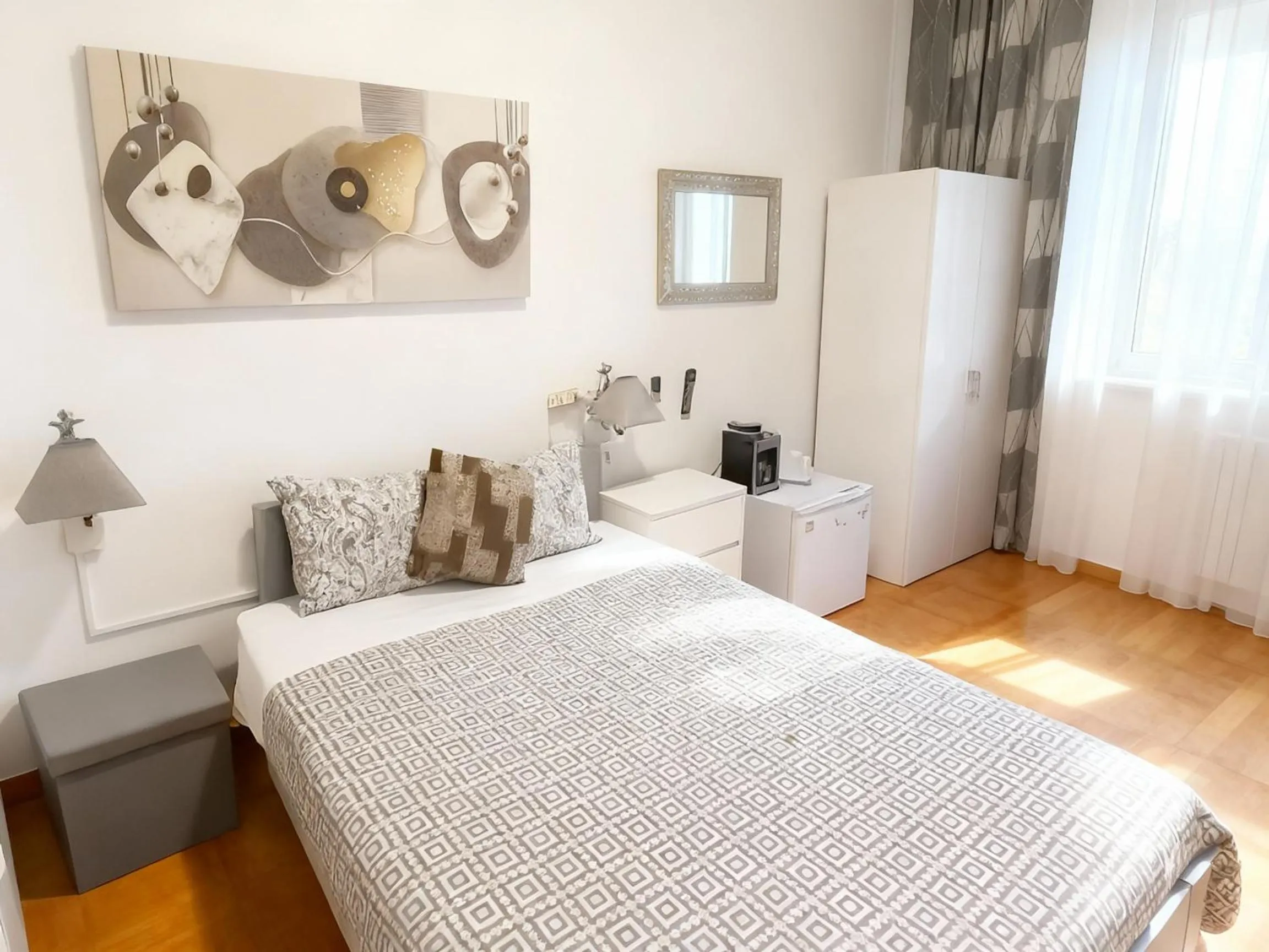 Bed in ALOJAMENTO ELVAS LUSO ESPANHOLA