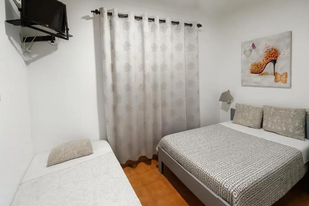 Bed in ALOJAMENTO ELVAS LUSO ESPANHOLA