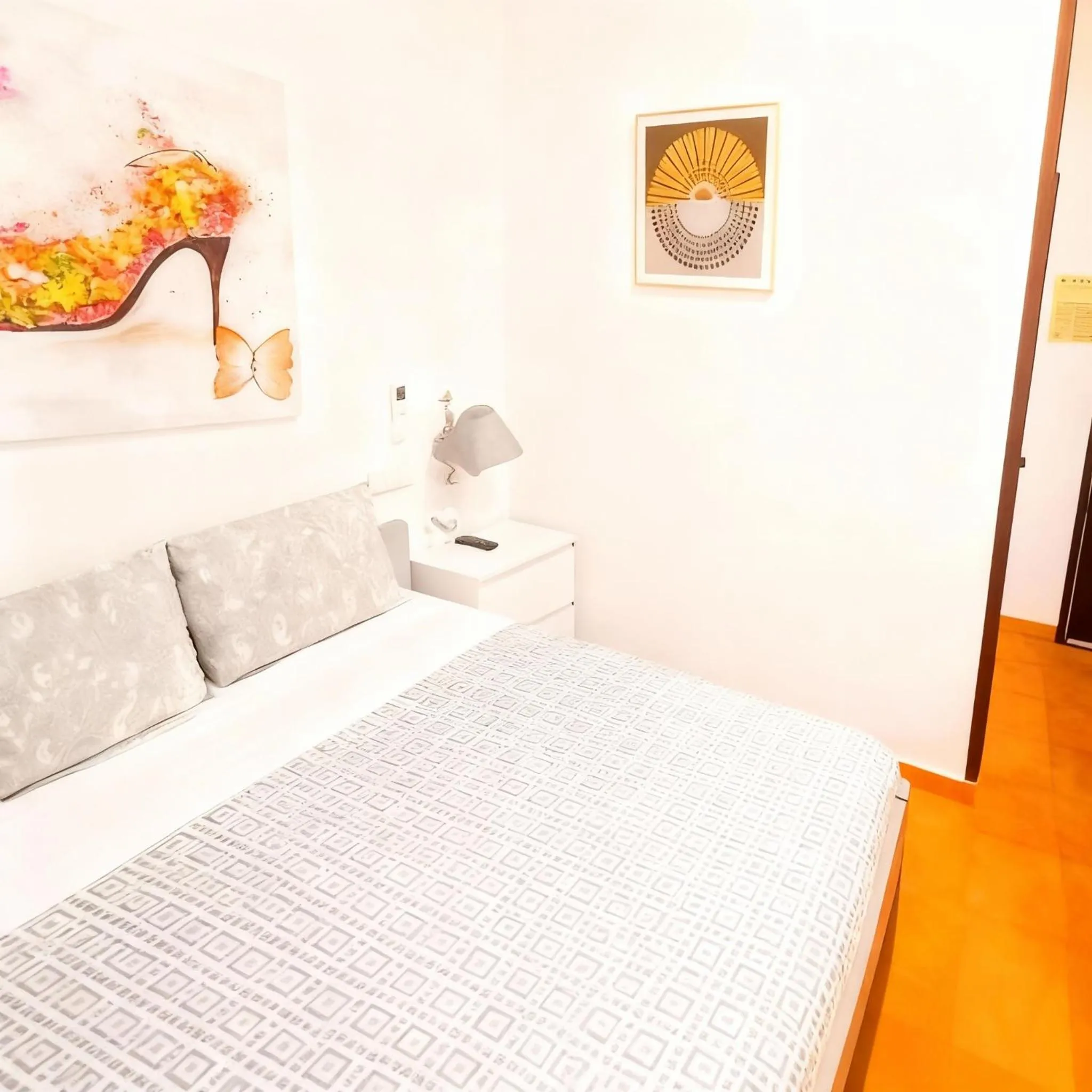 Bed in ALOJAMENTO ELVAS LUSO ESPANHOLA