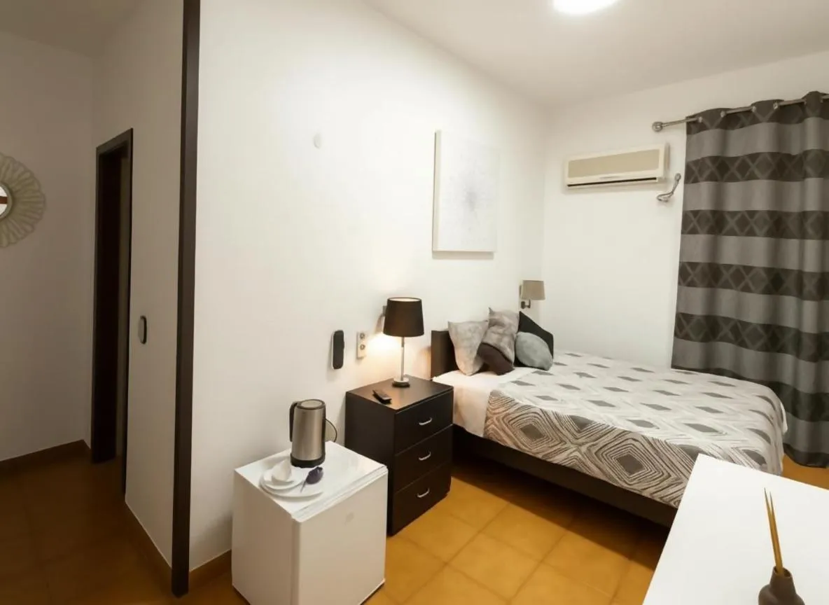 Bed in ALOJAMENTO ELVAS LUSO ESPANHOLA