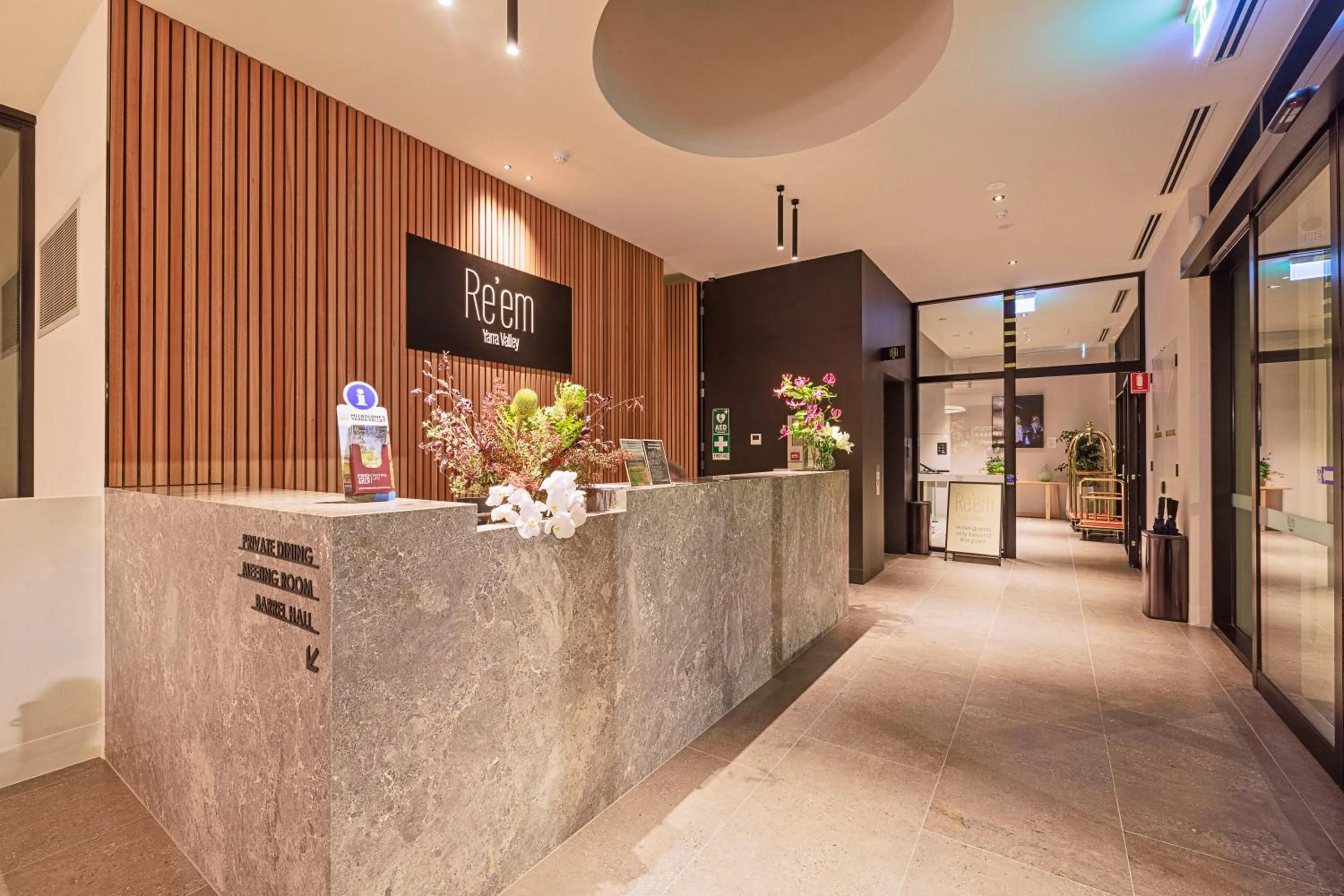 Lobby or reception in Re’em Yarra Valley