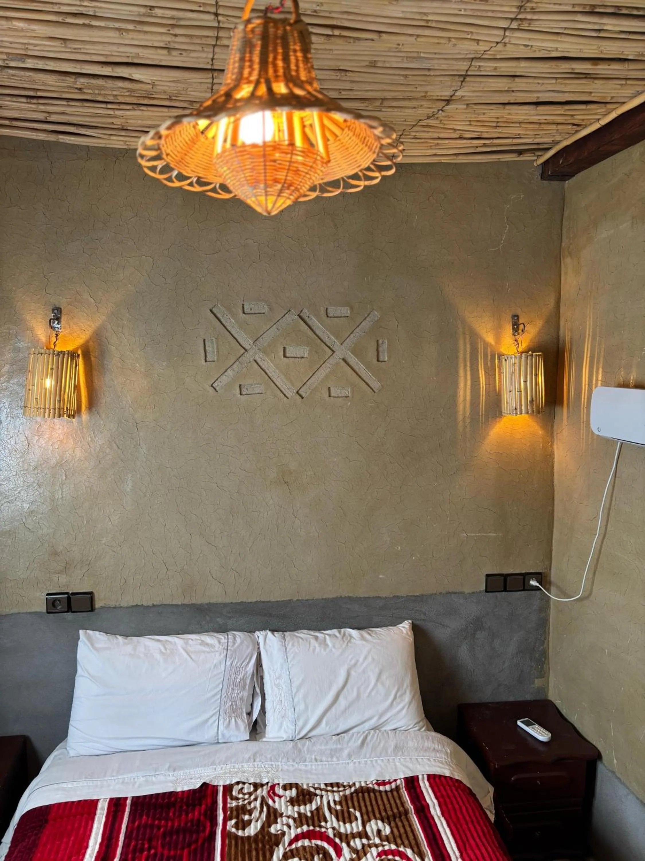 Bed in Auberge restaurant Afoud