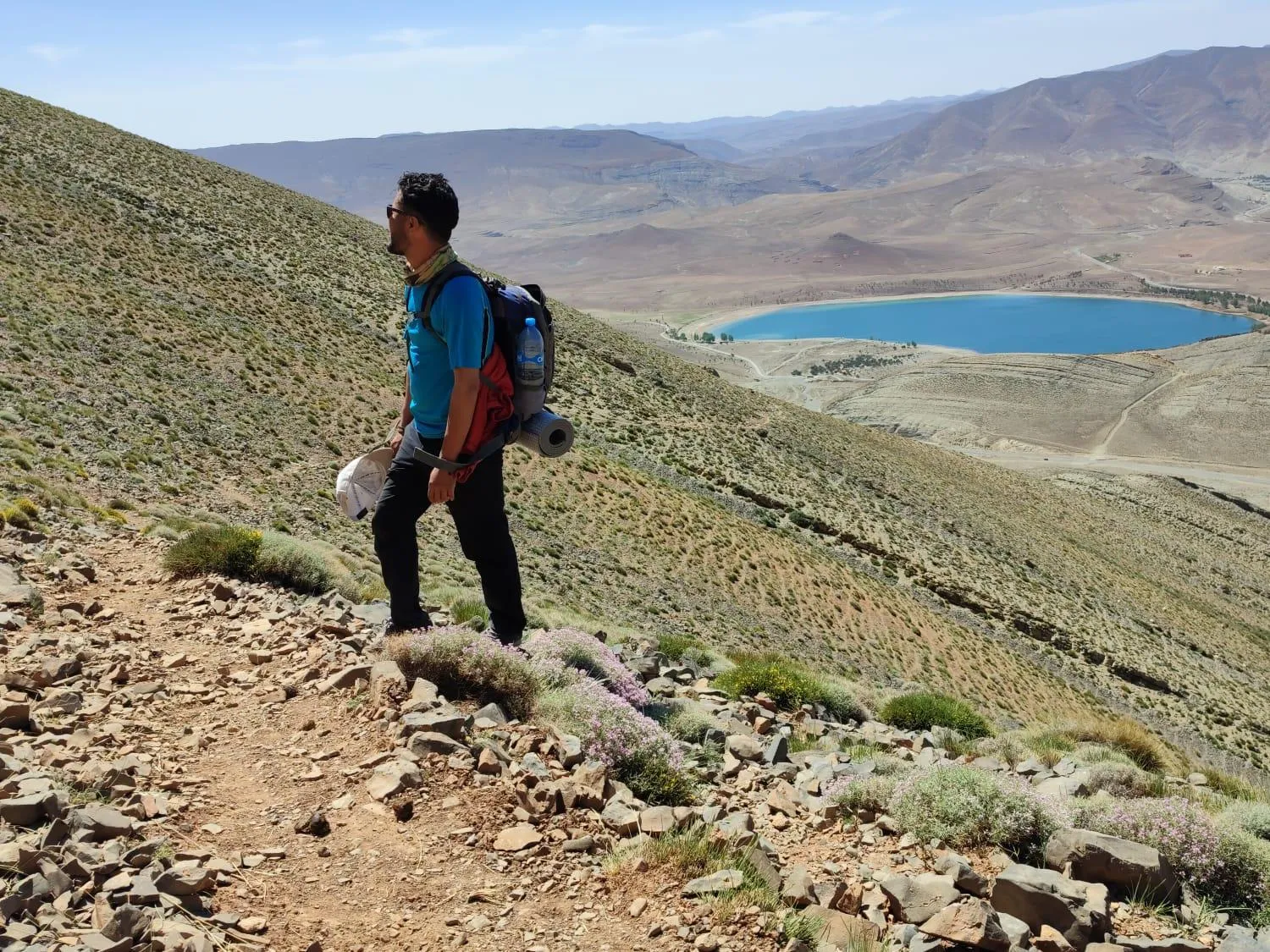 Hiking in Auberge restaurant Afoud