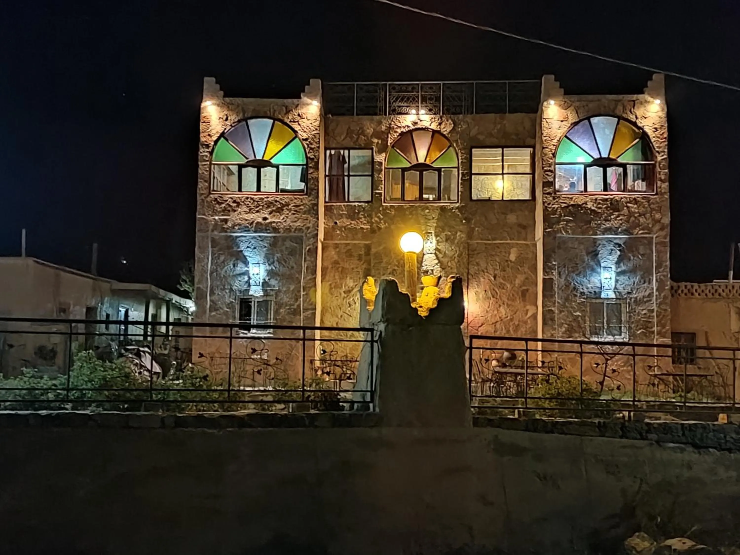 Property building in Auberge restaurant Afoud