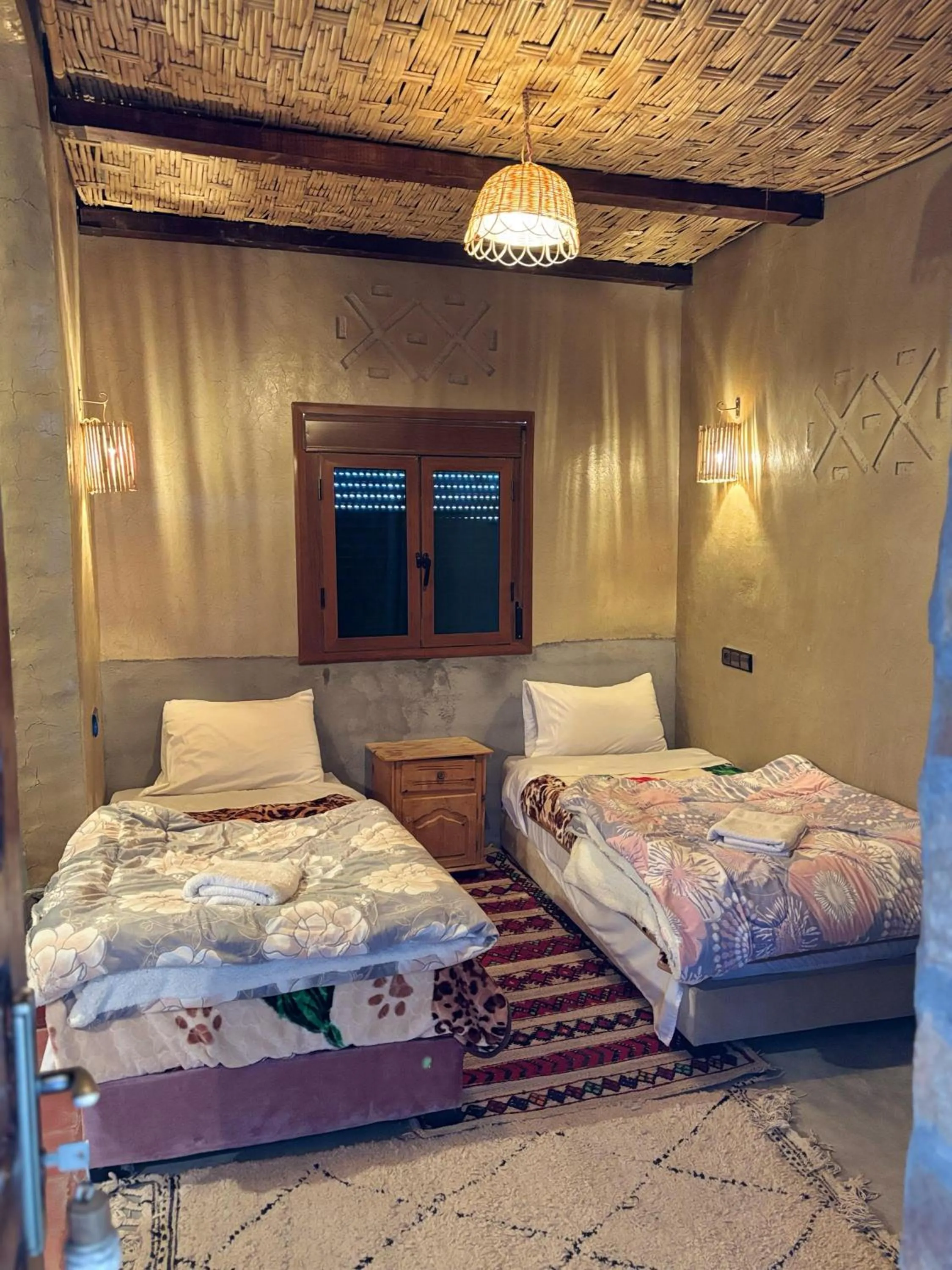 Bed in Auberge restaurant Afoud