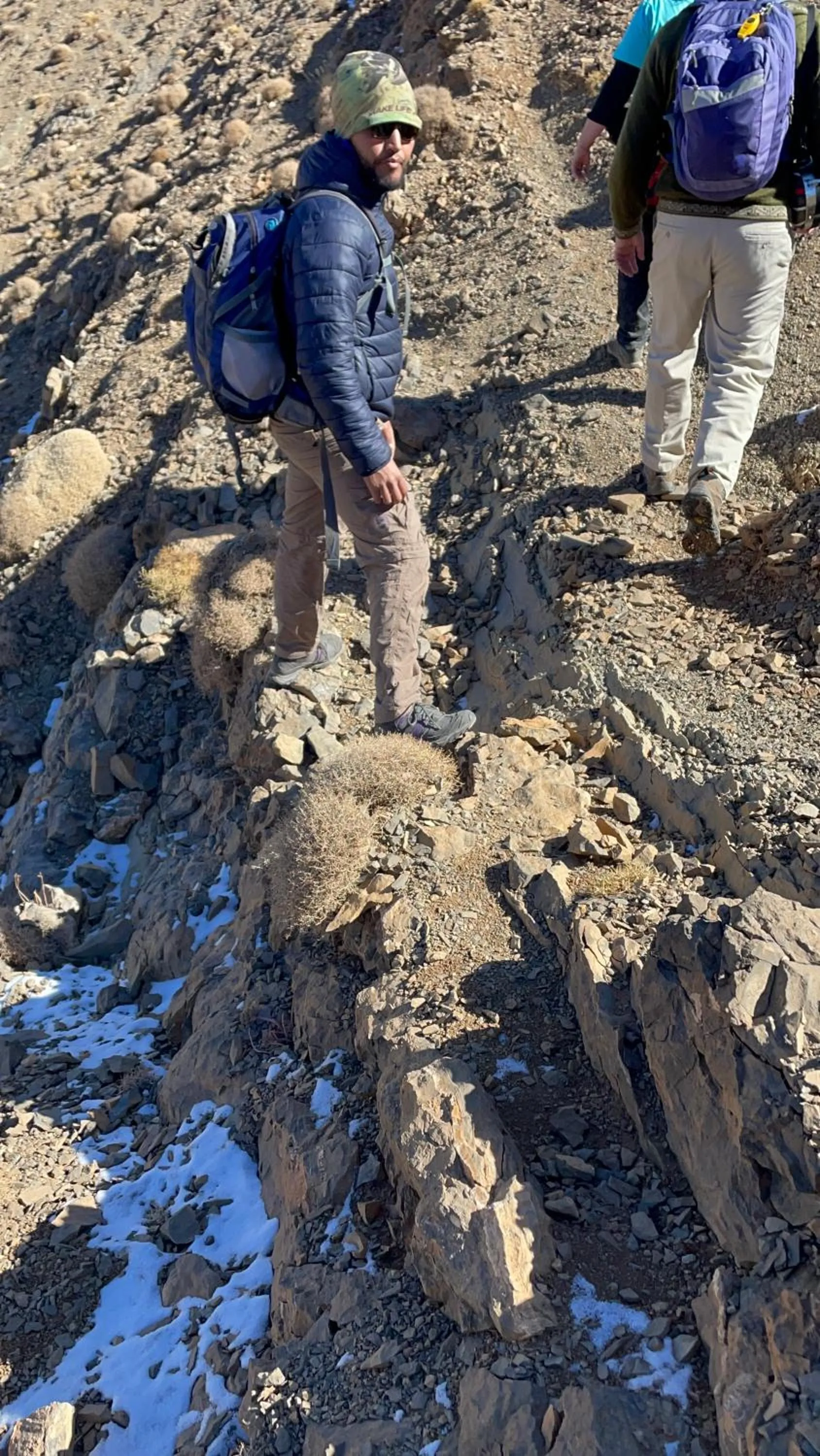 Hiking in Auberge restaurant Afoud