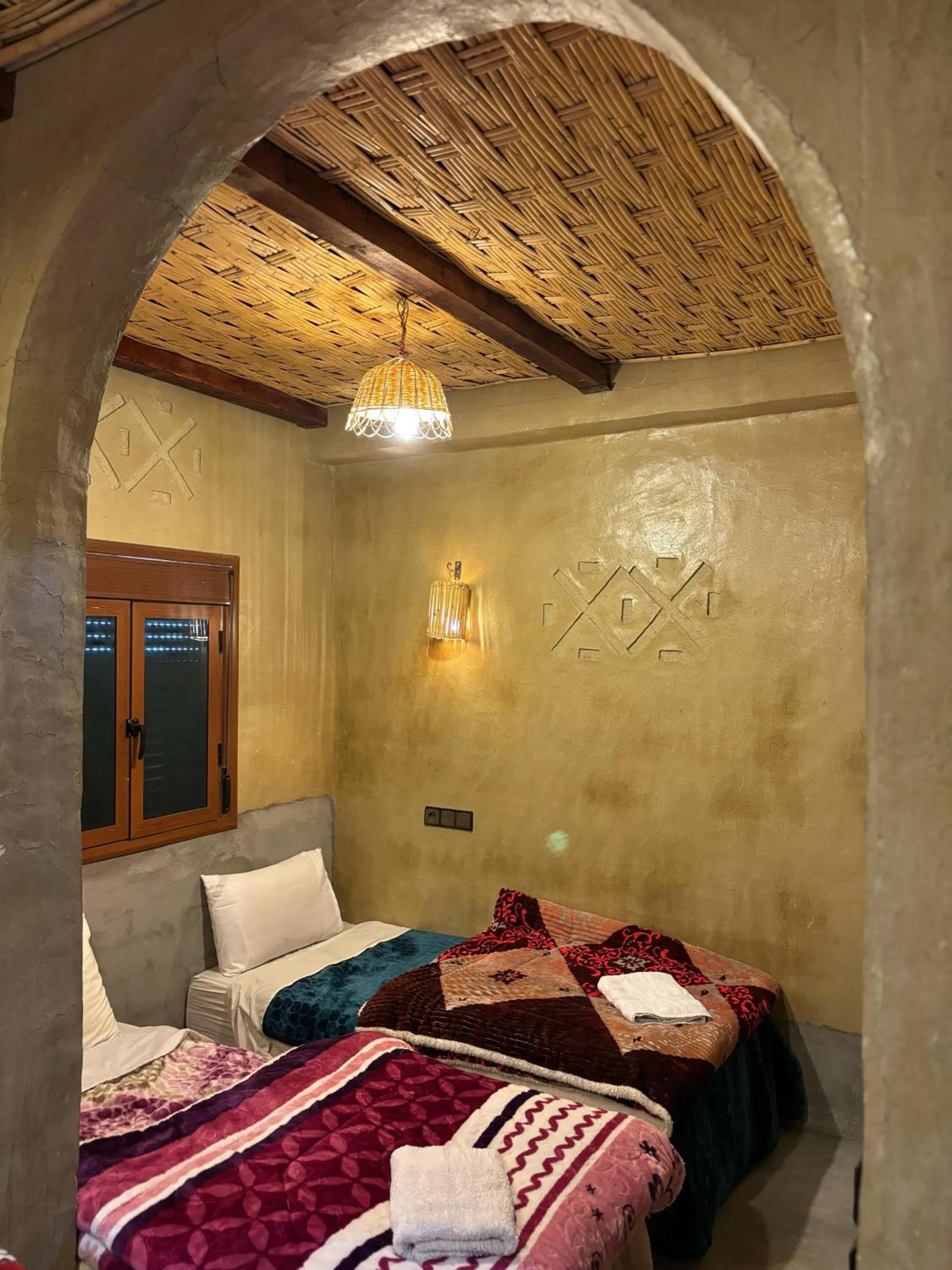 Bed in Auberge restaurant Afoud