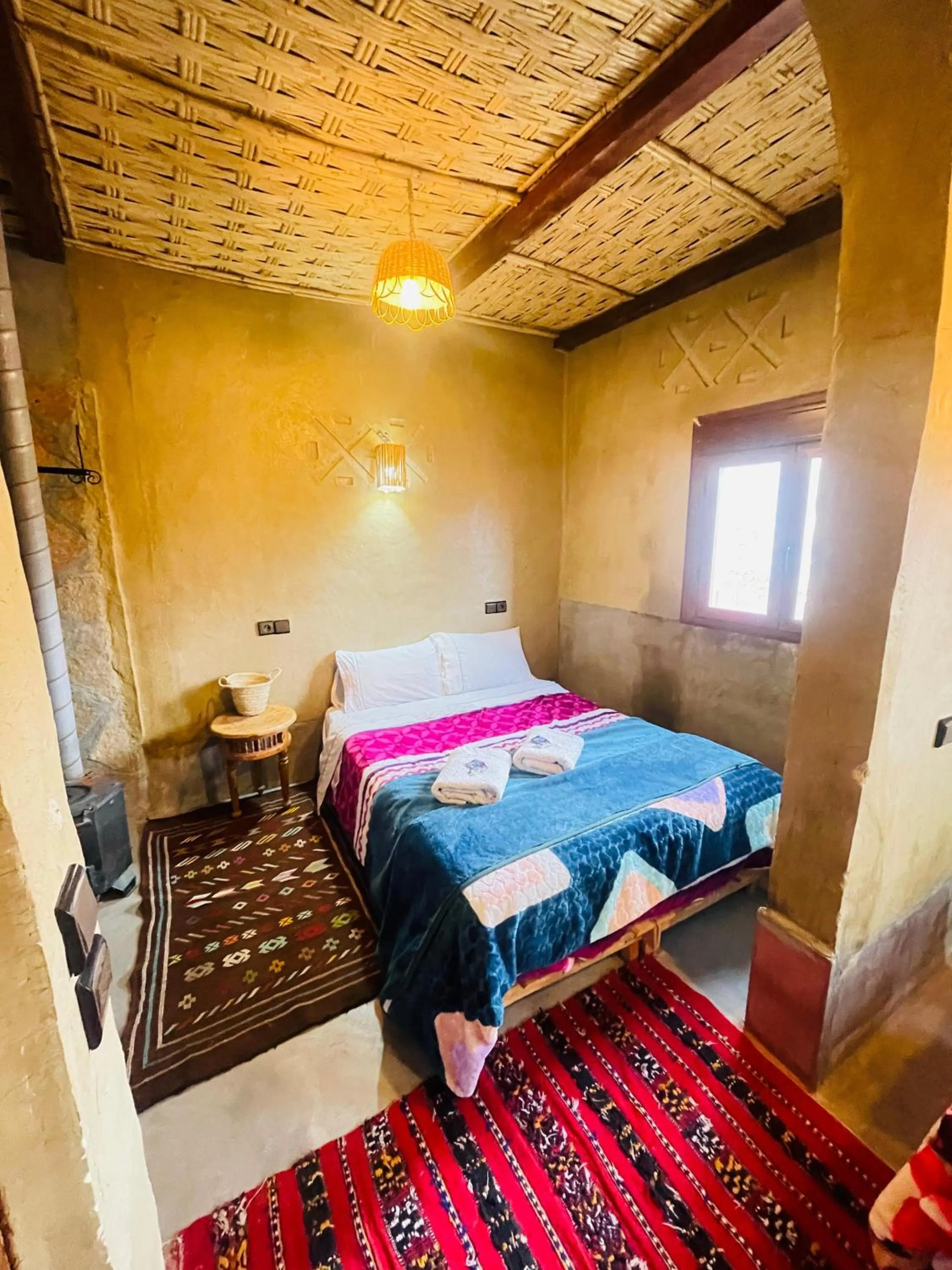 Bed in Auberge restaurant Afoud