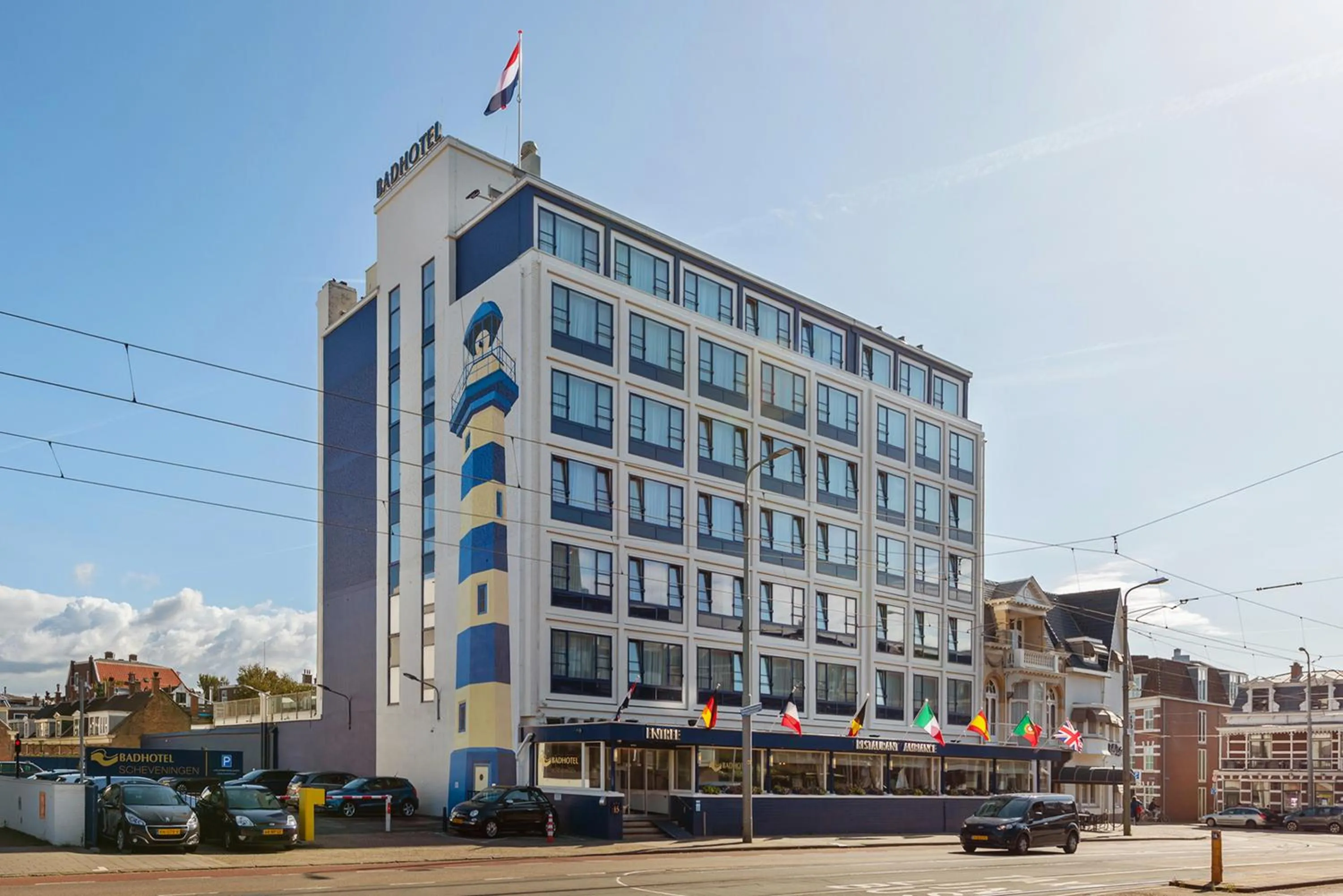 Property building in Badhotel The Hague Scheveningen