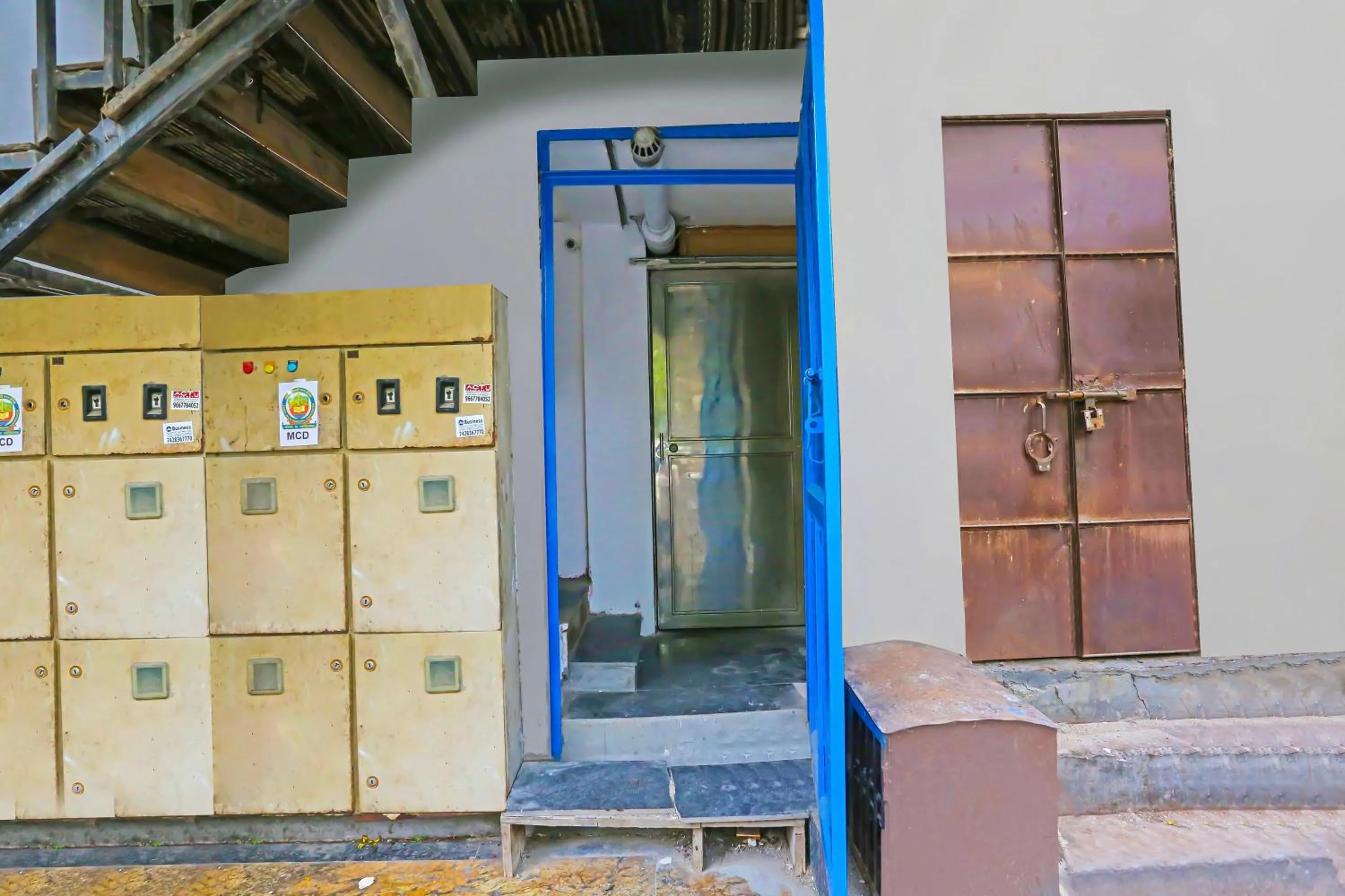 Facade/entrance in Hotel O Happy Hours