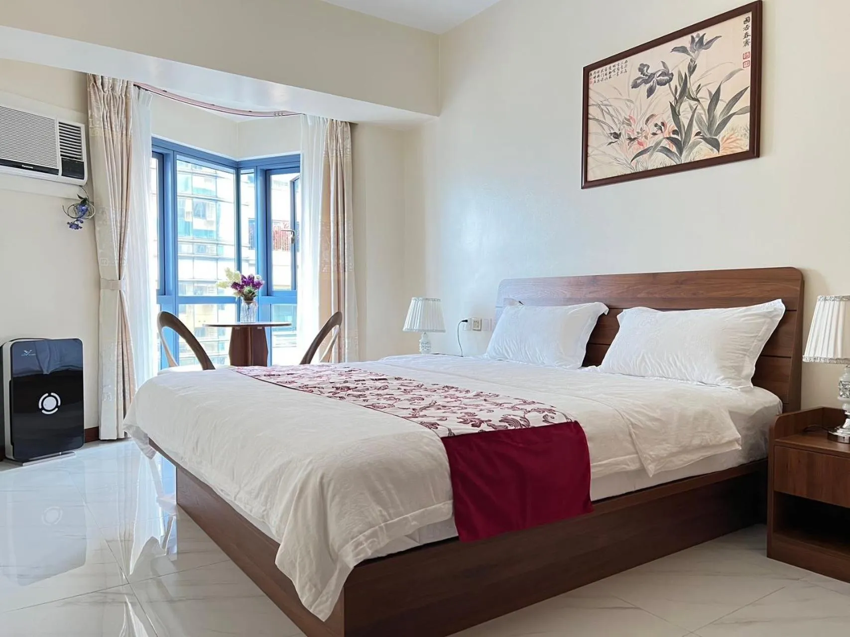 Bed in Grand Riviera Suites