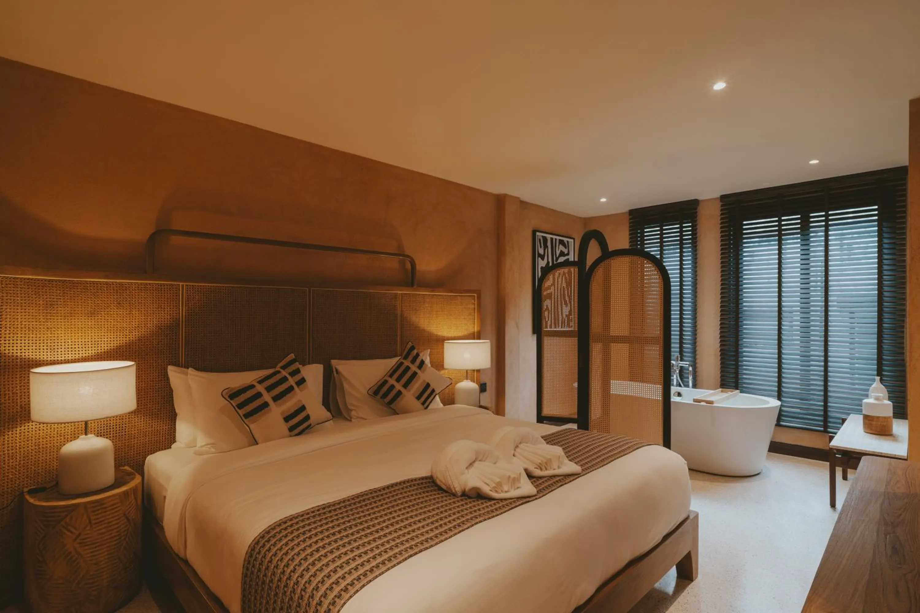 Bedroom, Bed in Hotel Clay Chiang Mai