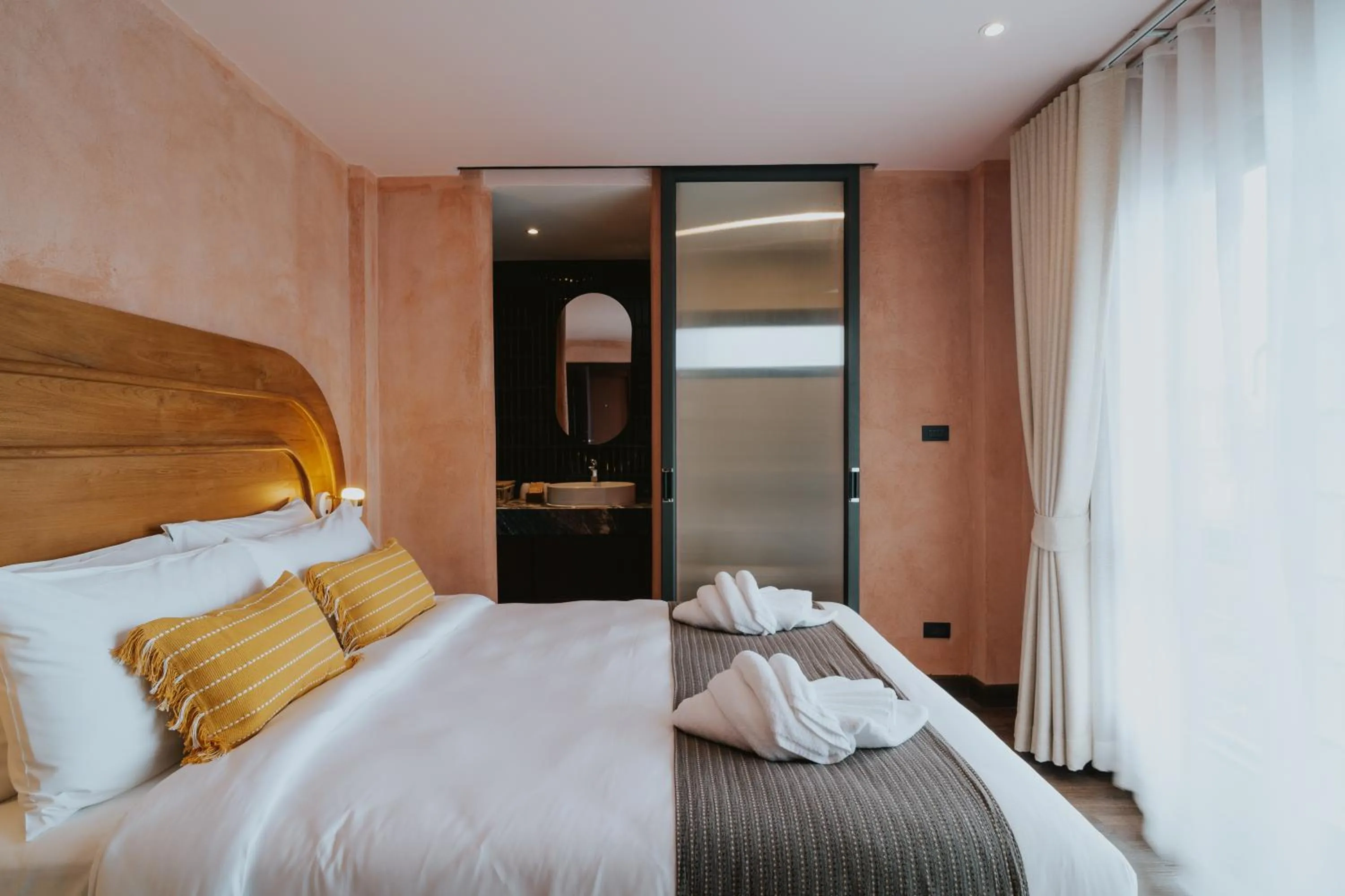 Bedroom, Bed in Hotel Clay Chiang Mai