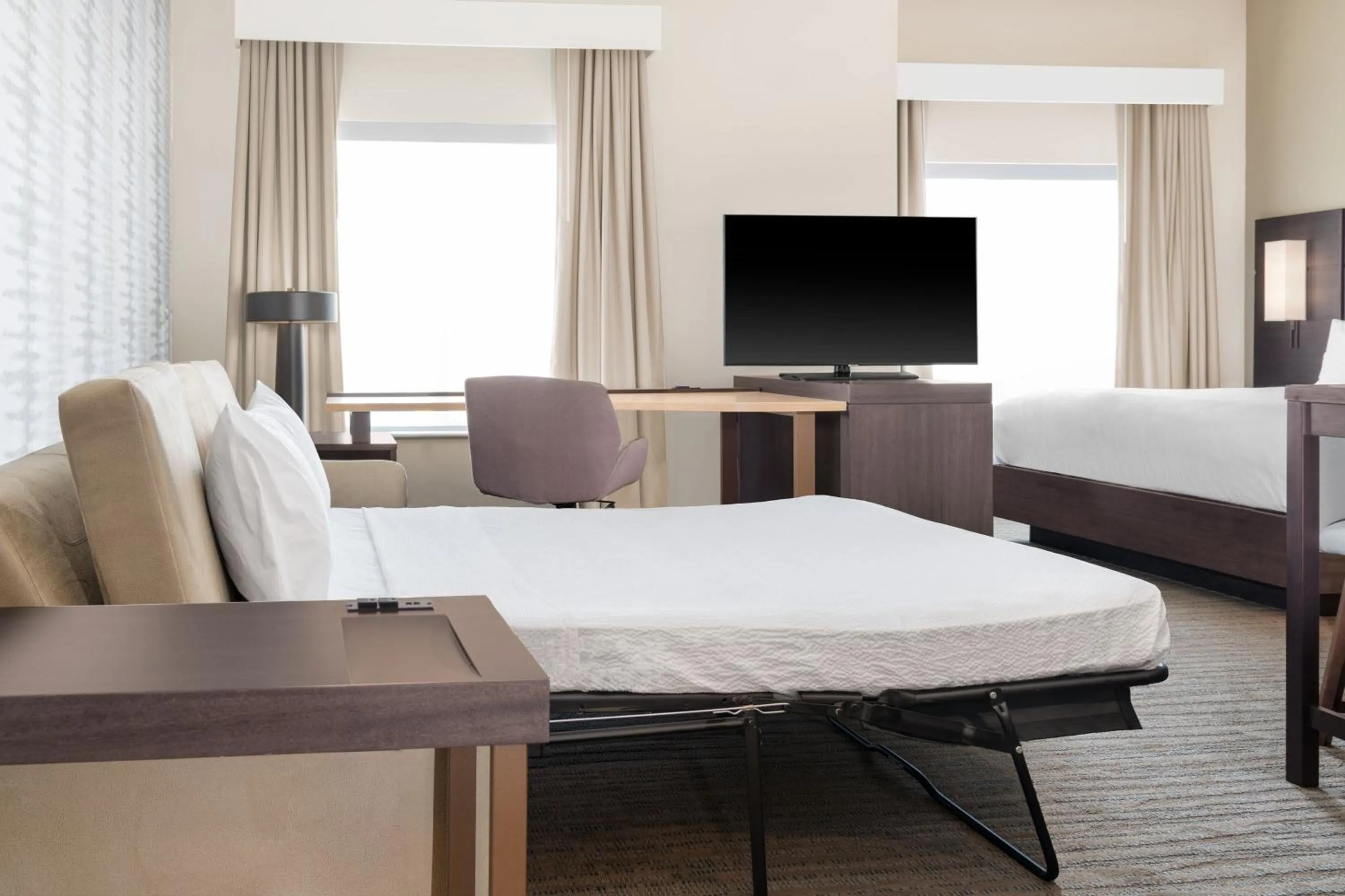 Photo of the whole room, Bed in Residence Inn by Marriott Oklahoma City Norman