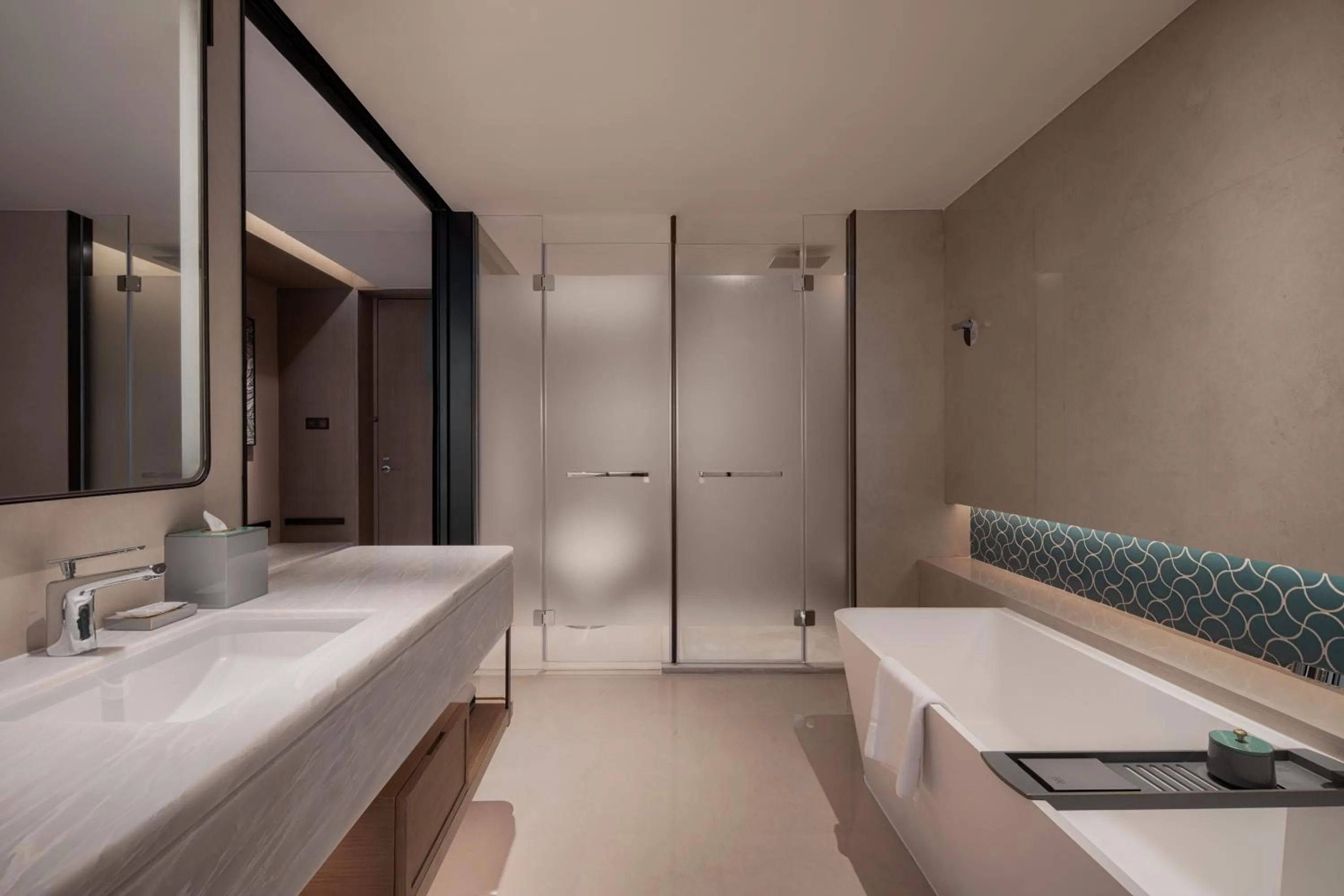 Bathroom in Shantou Marriott Hotel