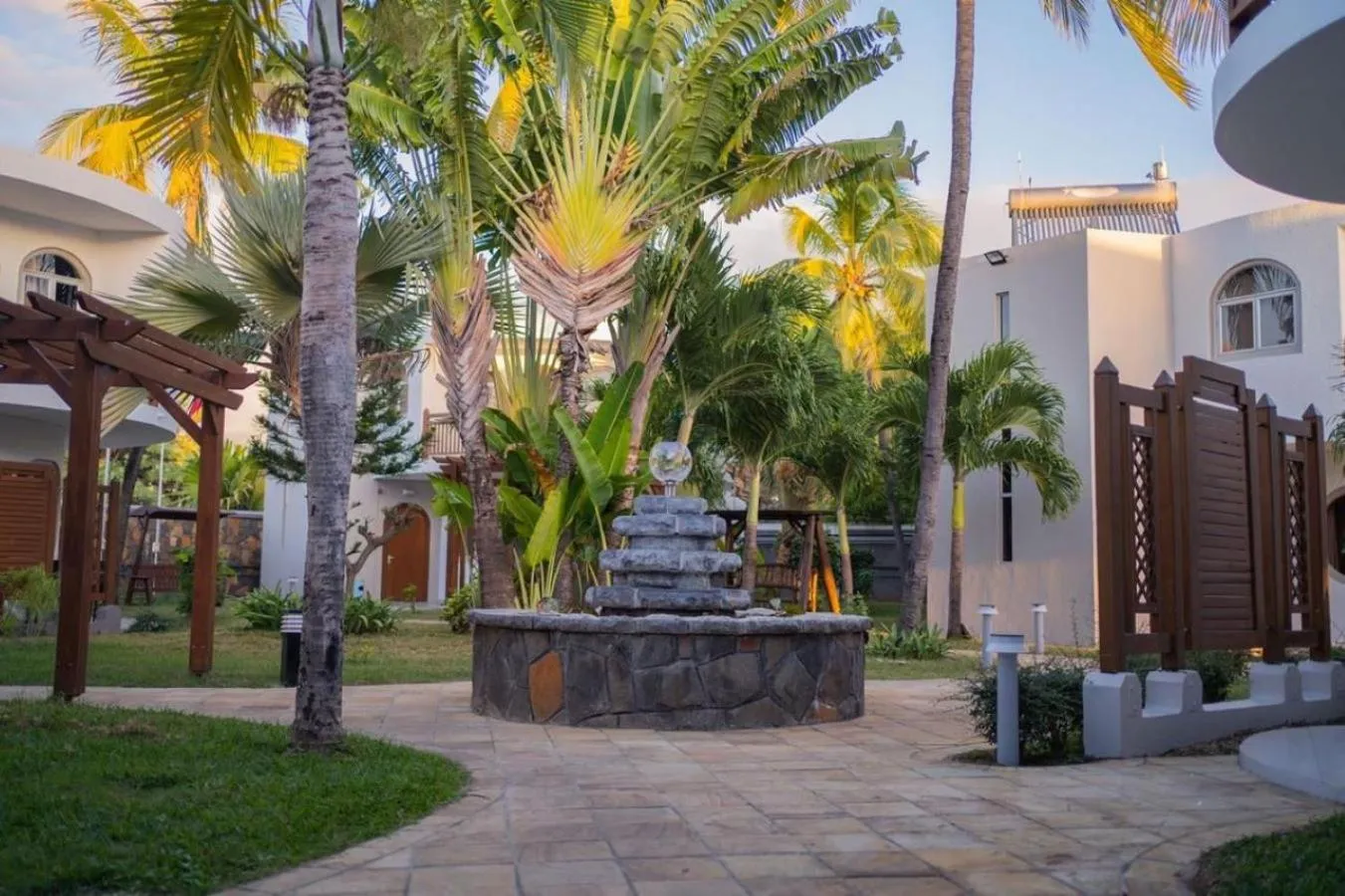 Garden view in Gold Beach Resort