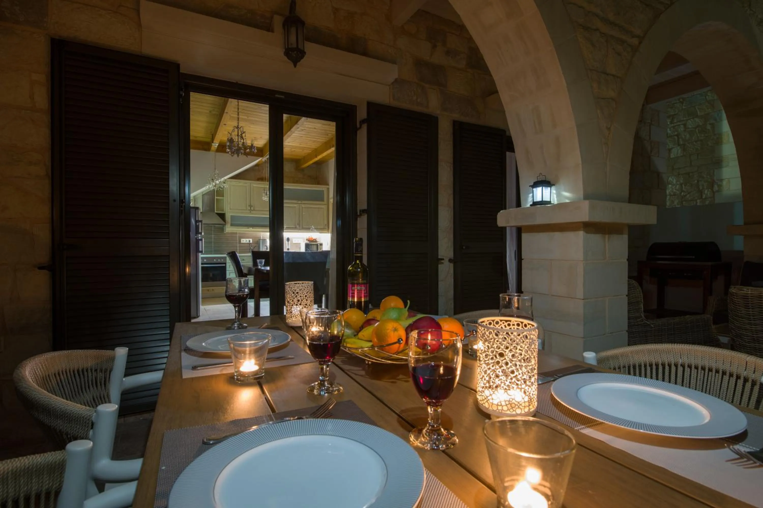 Dining area in Villa Constancia