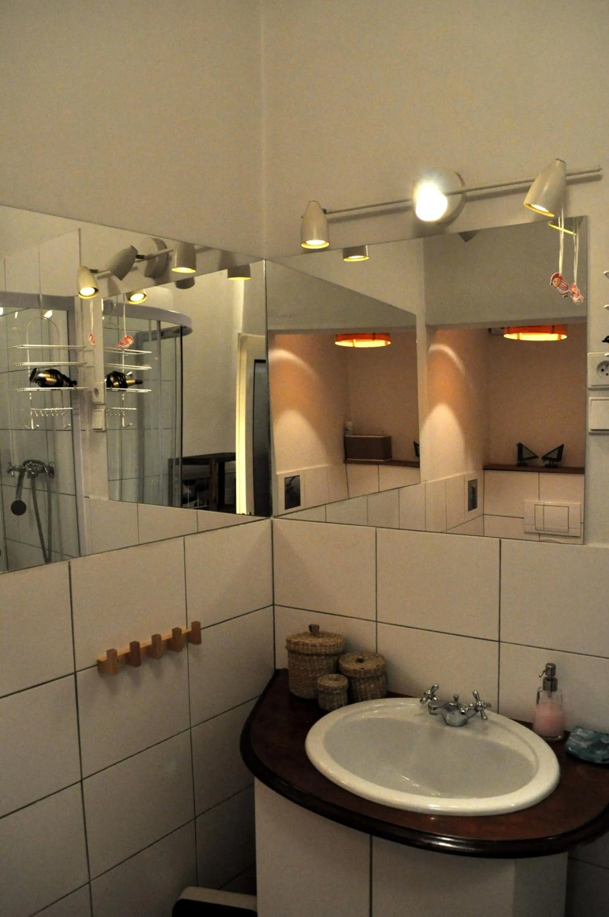 Bathroom in Apartmán u Mlsného medvěda