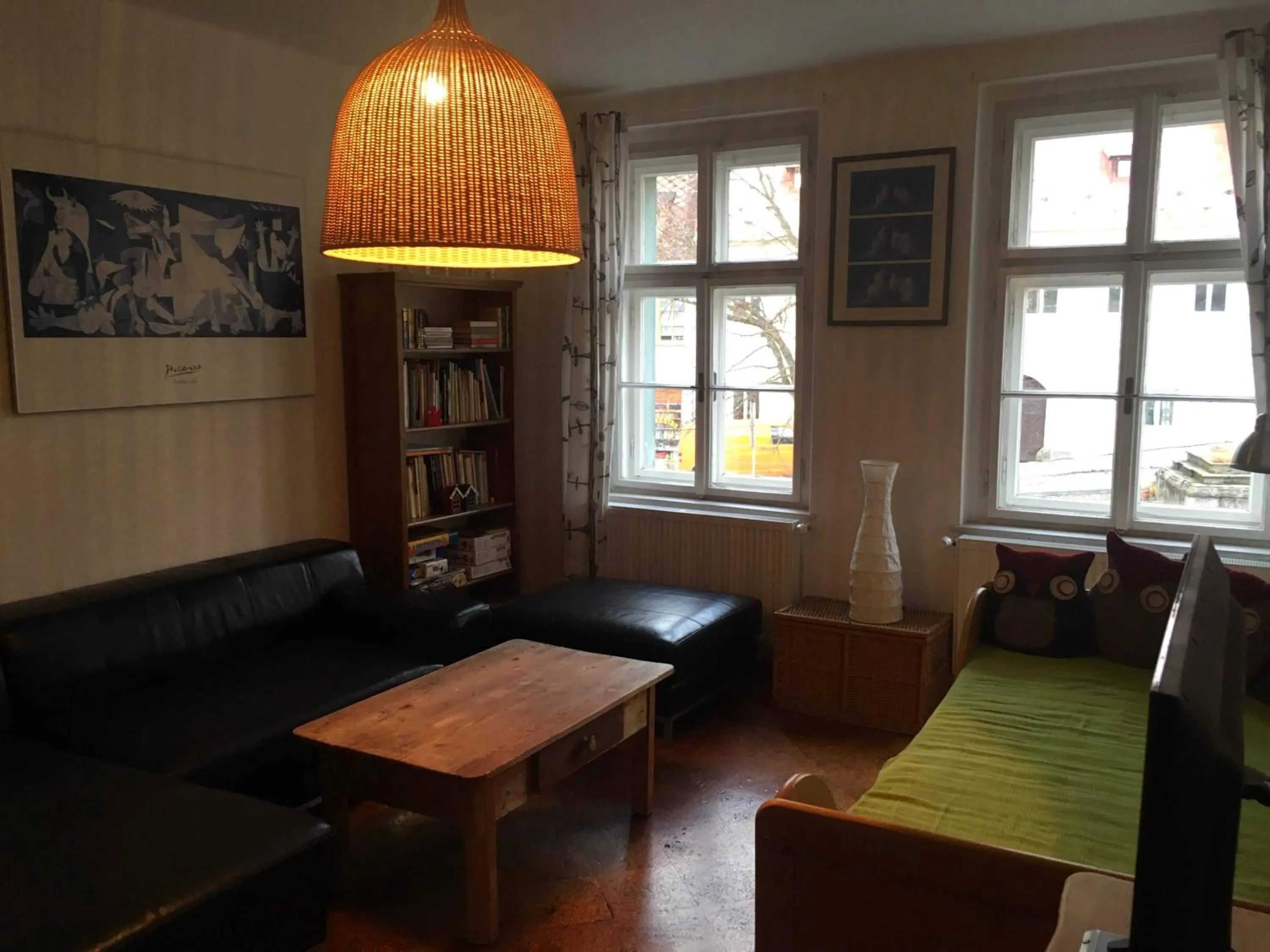 Living room in Apartmán u Mlsného medvěda