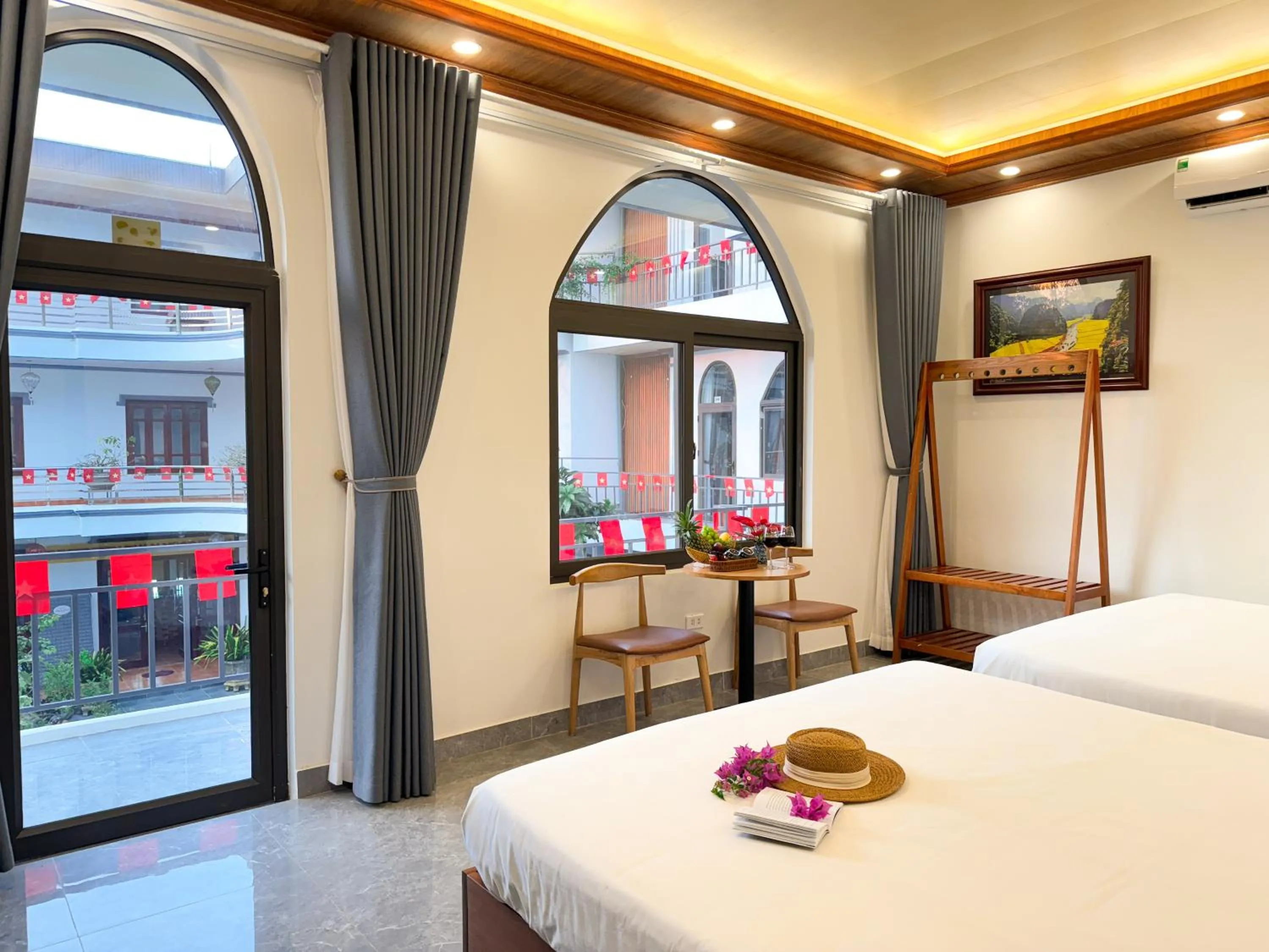 Bed in Tuan Ngoc Hotel