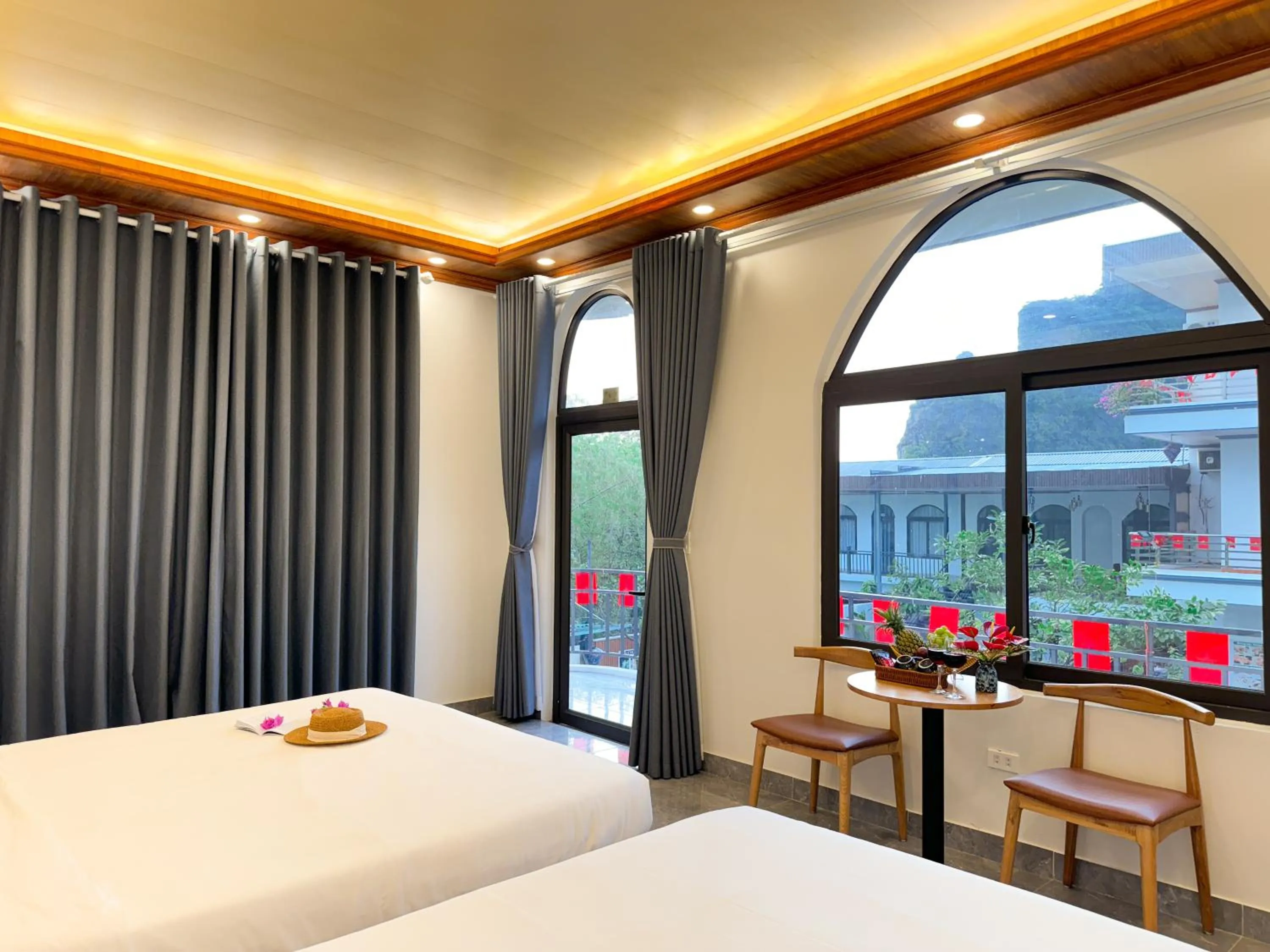 Bed in Tuan Ngoc Hotel