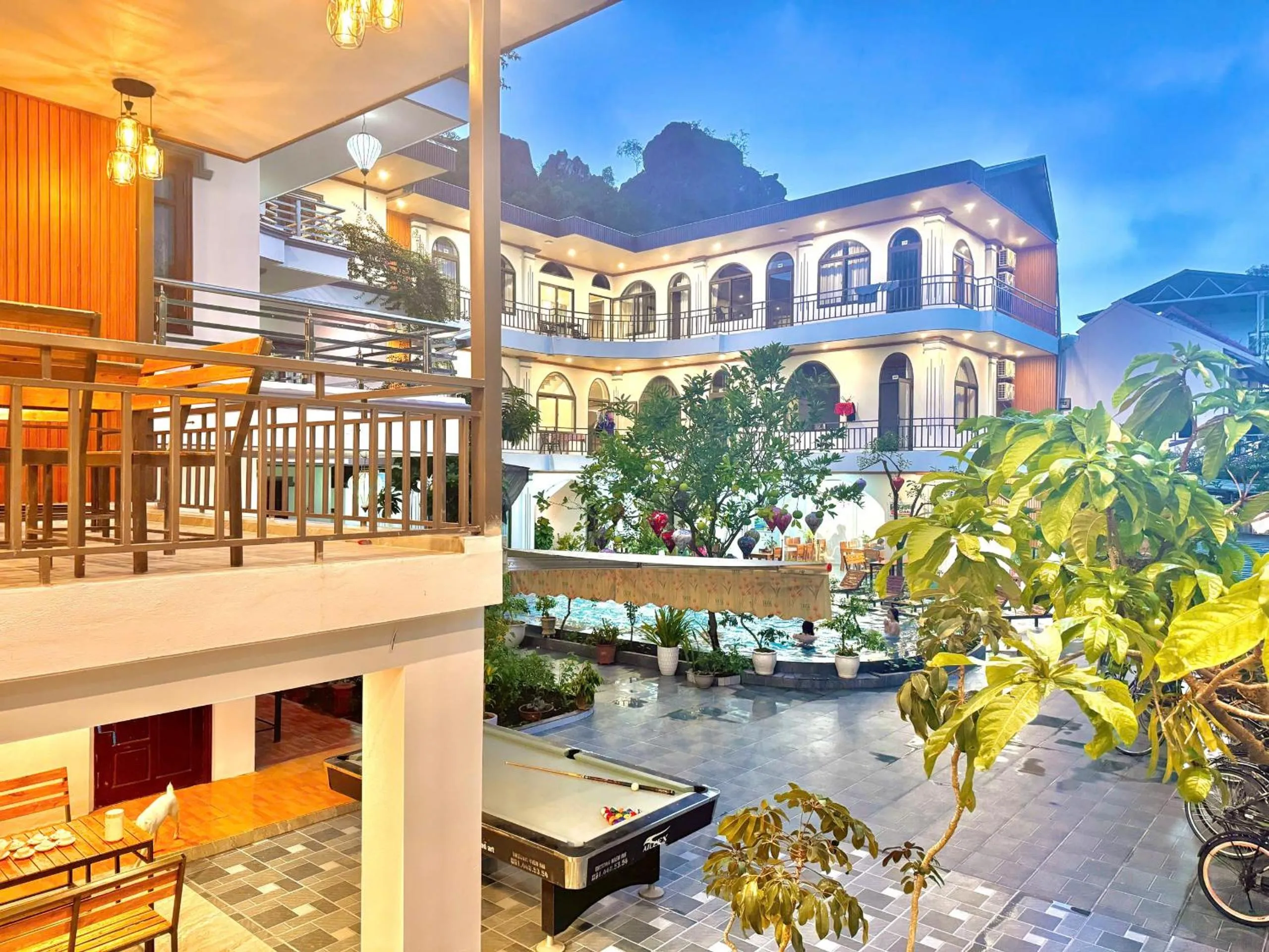 Property building in Tuan Ngoc Hotel